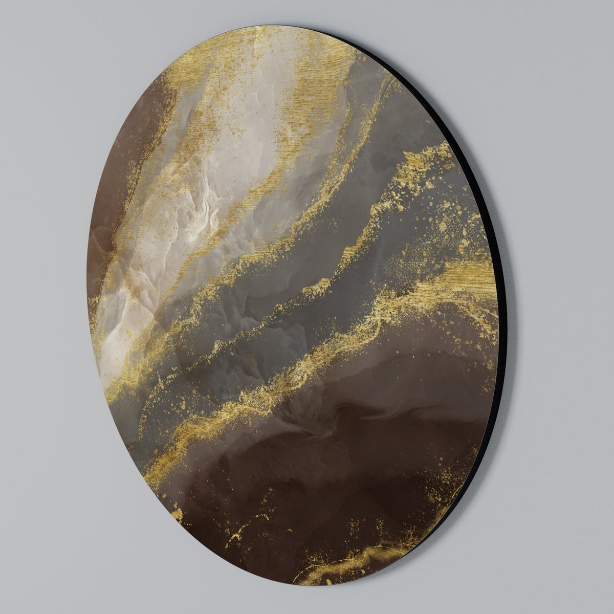 MARBLE MIRAGE Kulatá nástěnná dekorace