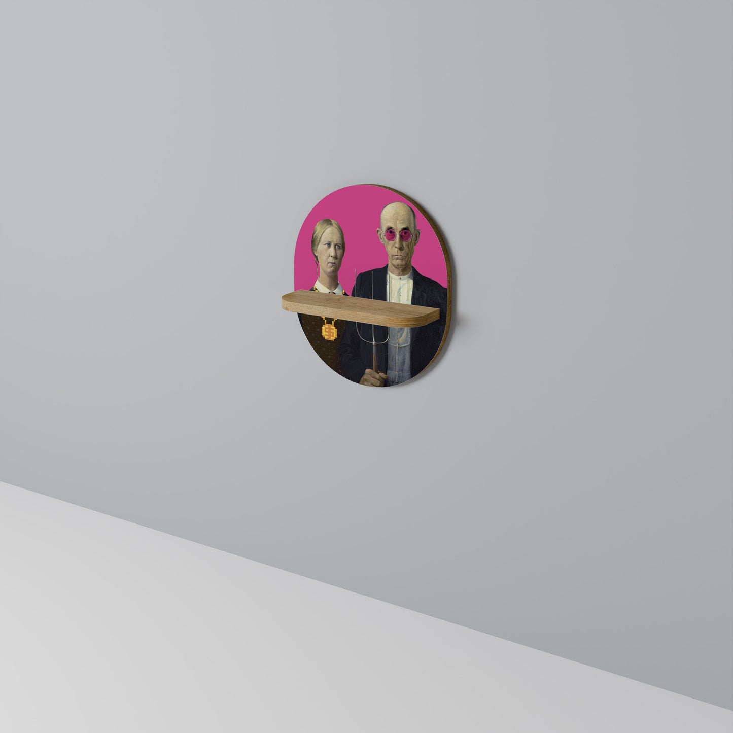 AMERICAN GOTHIC BLING Designová police