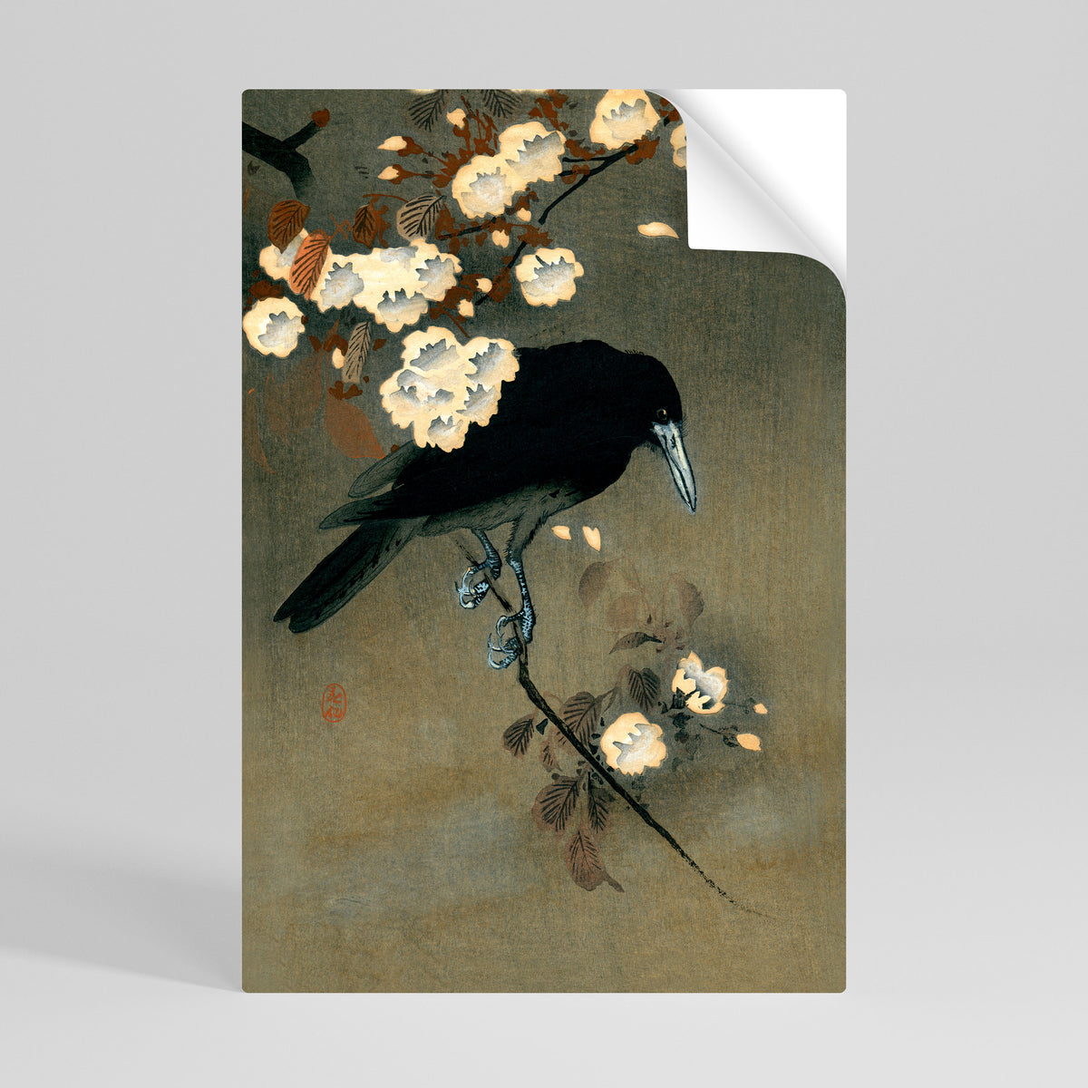 PETALS AND CROWS Svislý samolepicí plakát