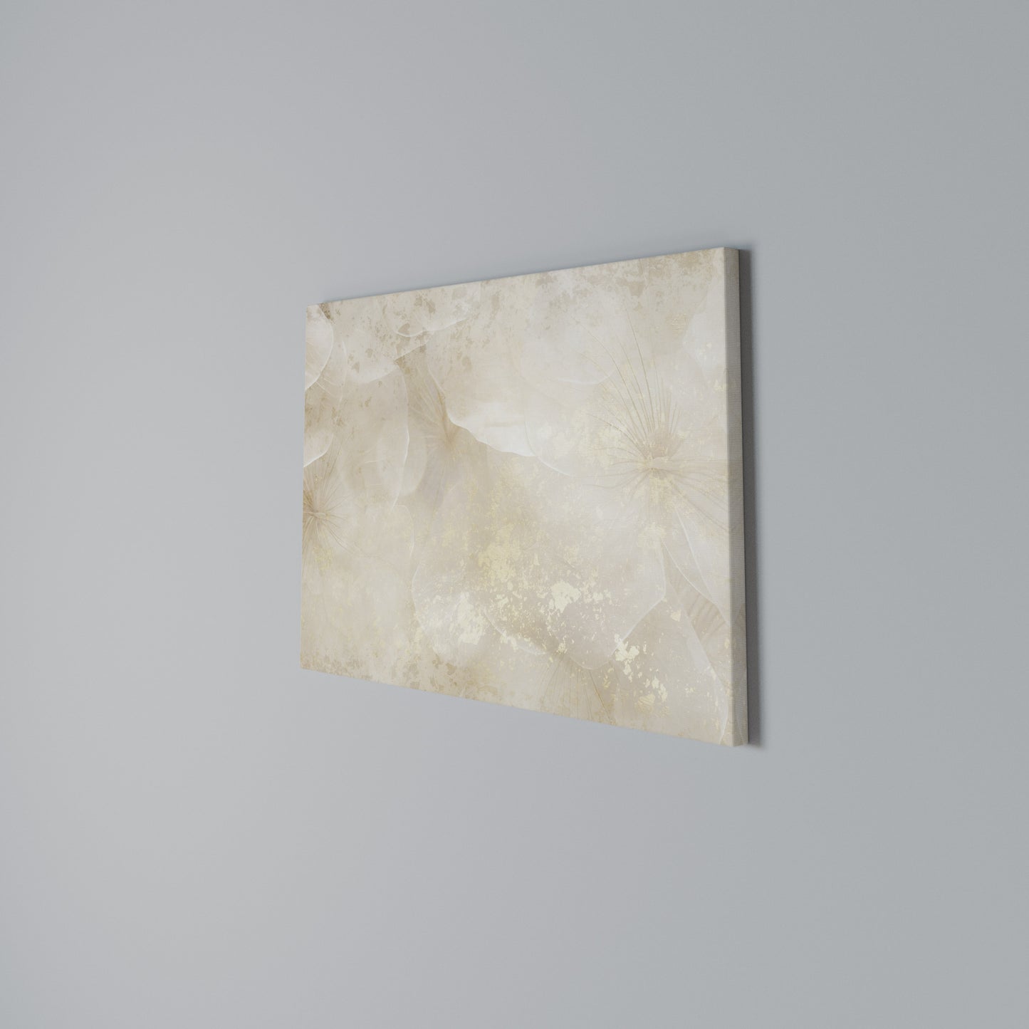 WHISPERING PETALS Horizontal Canvas Print