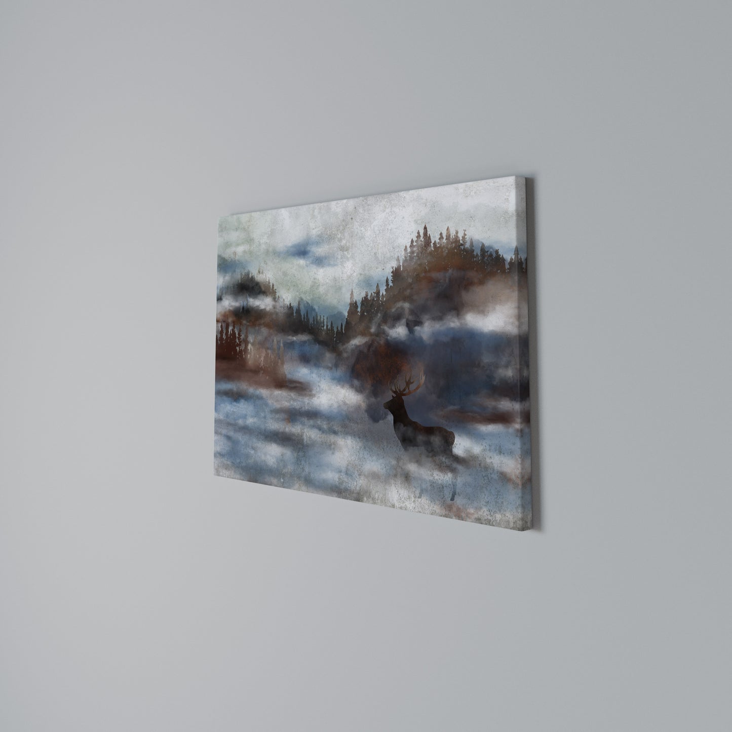 HARMONY IN HAZE Horizontal Canvas Print