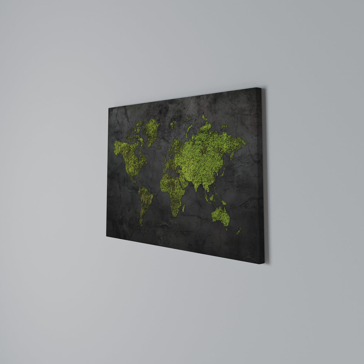 GREENER LANDS EMBRACED Horizontal Canvas Print