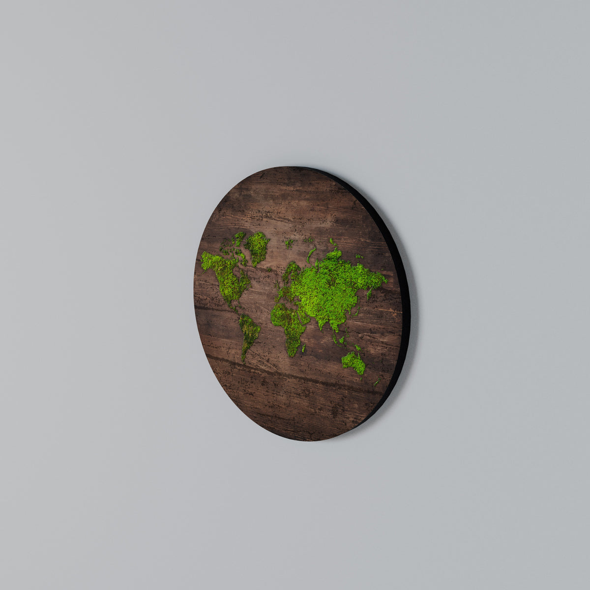 GREEN EARTH VISION Kulatá nástěnná dekorace