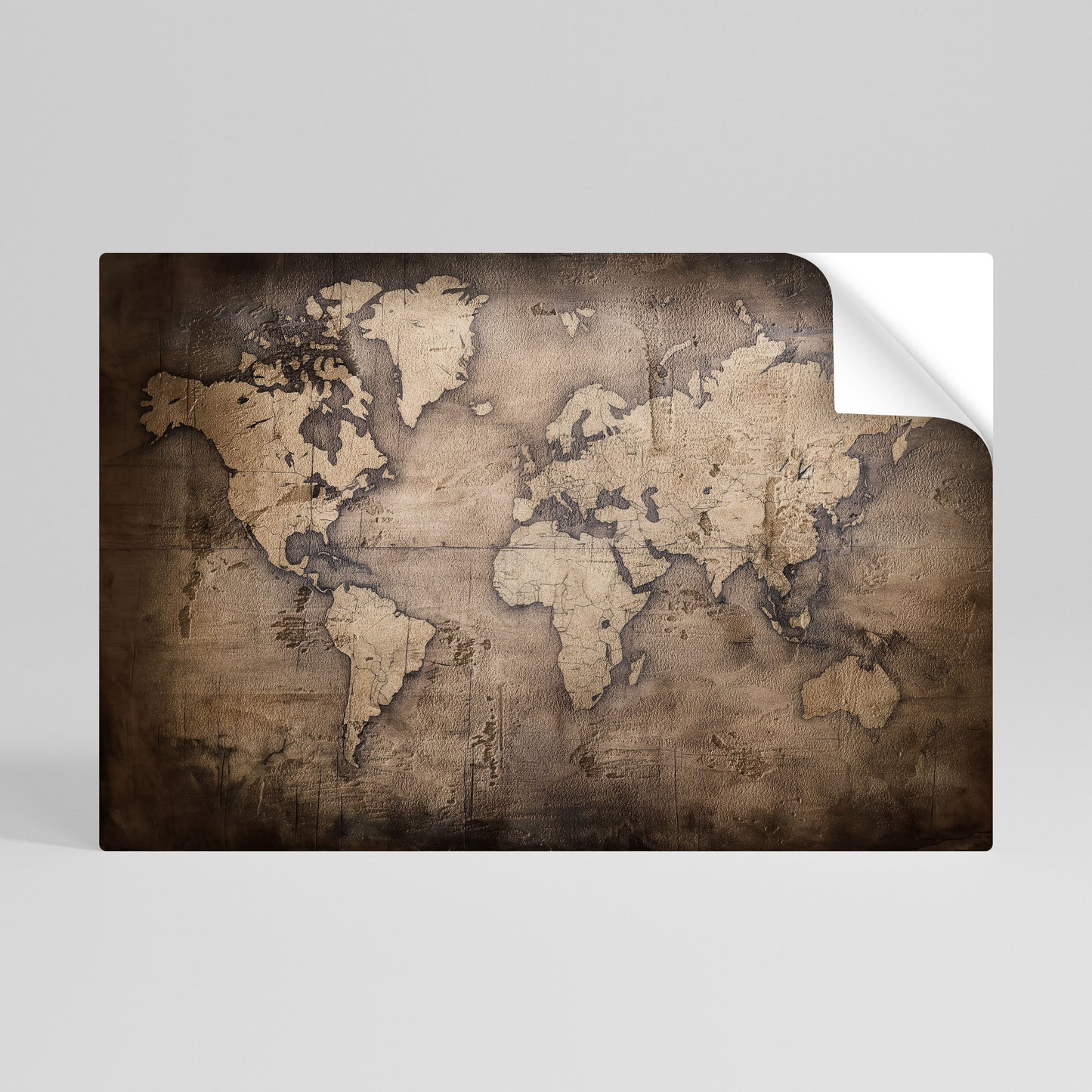 VINTAGE WORLD CHRONICLE Vodorovný samolepicí plakát
