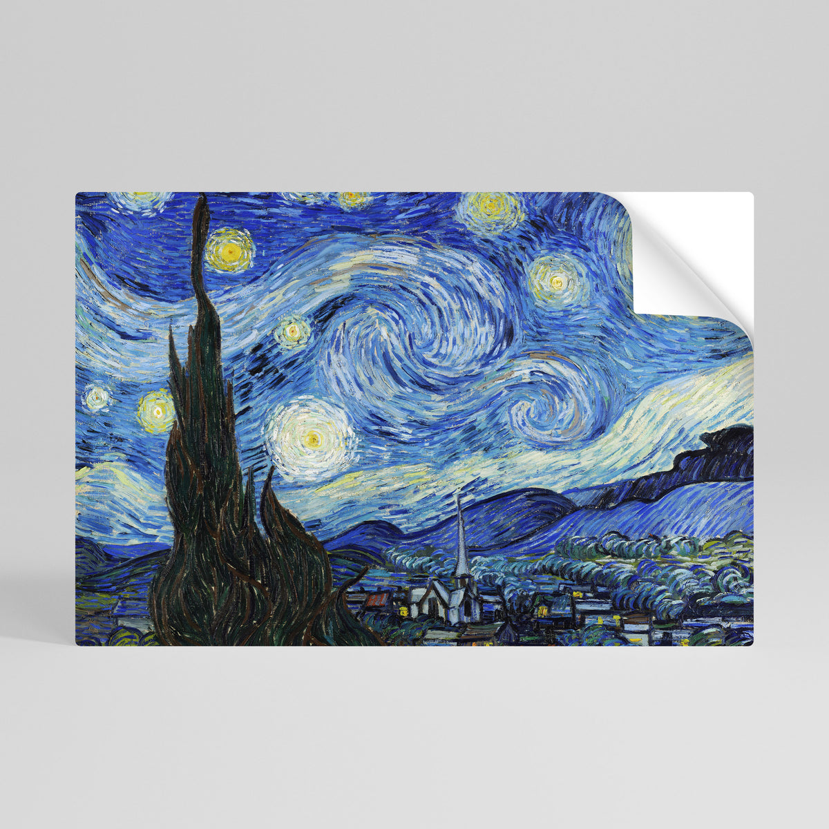 STARRY NIGHT Vodorovný samolepicí plakát