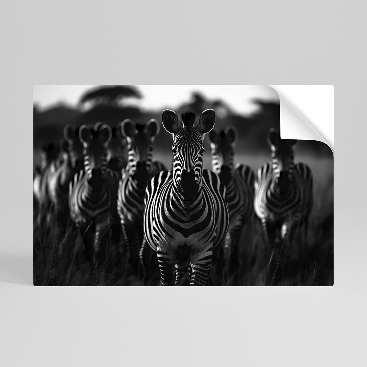 STRIPED SYMPHONY SAGA Vodorovný samolepicí plakát