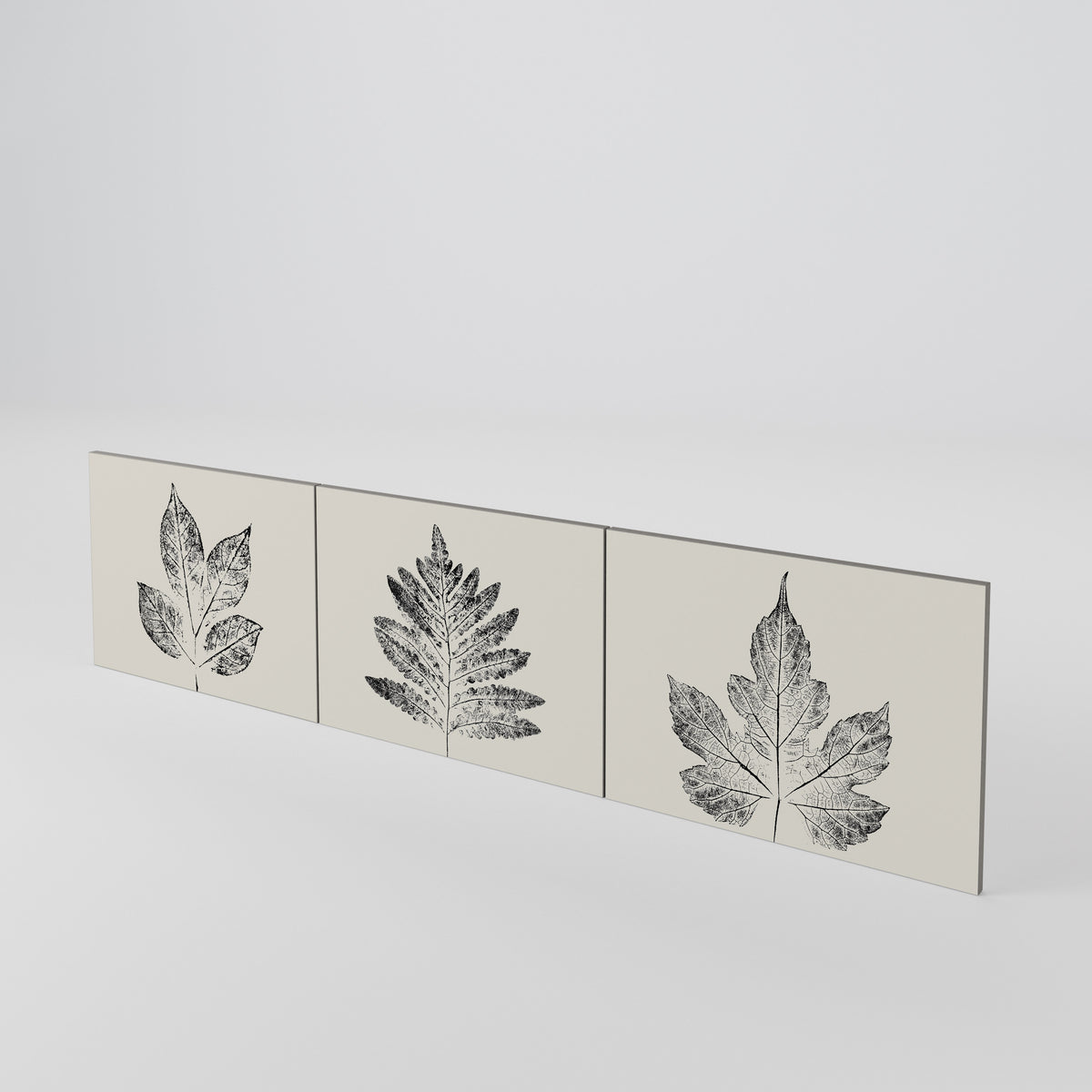 LEAFY STAMPS Sada 3 ks dvířek k TV stolku
