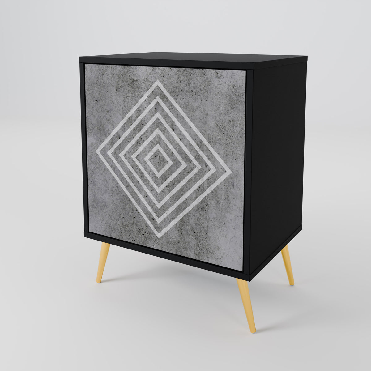 POLYGONAL ARTISTRY Jednodveřová komoda