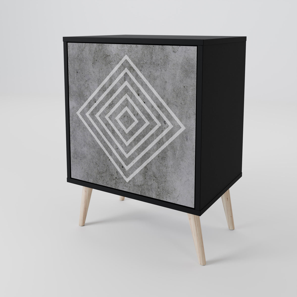 POLYGONAL ARTISTRY Jednodveřová komoda