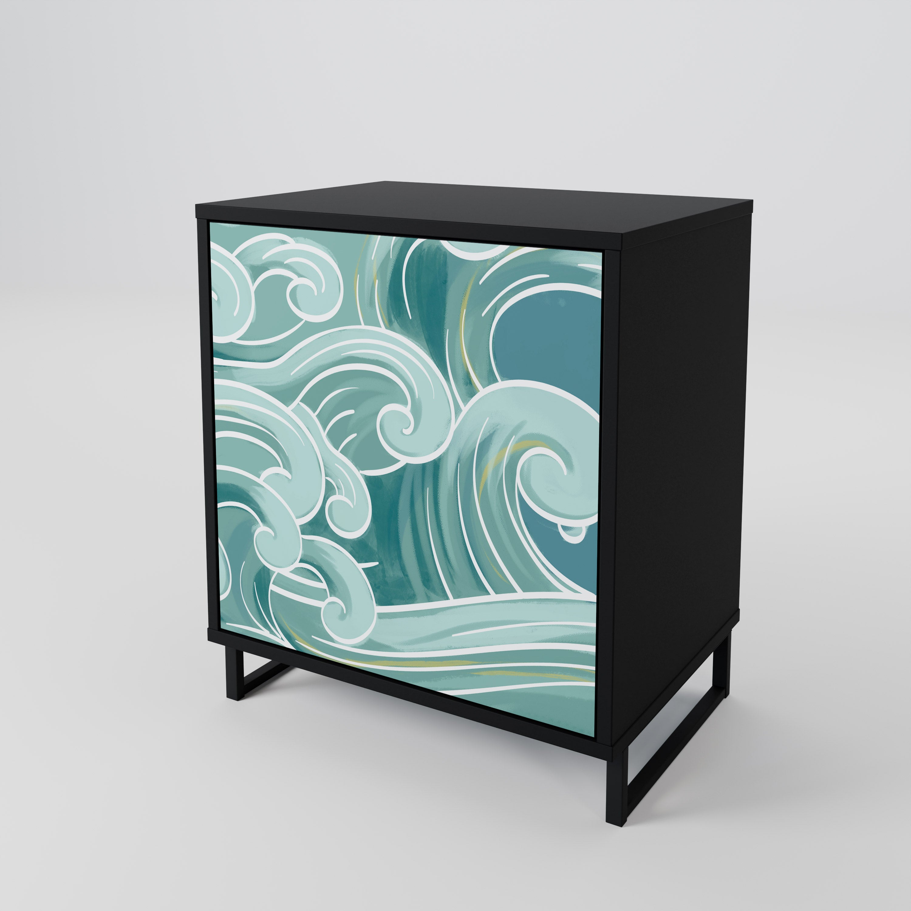 ASIAN SWAY 1-Door Sideboard