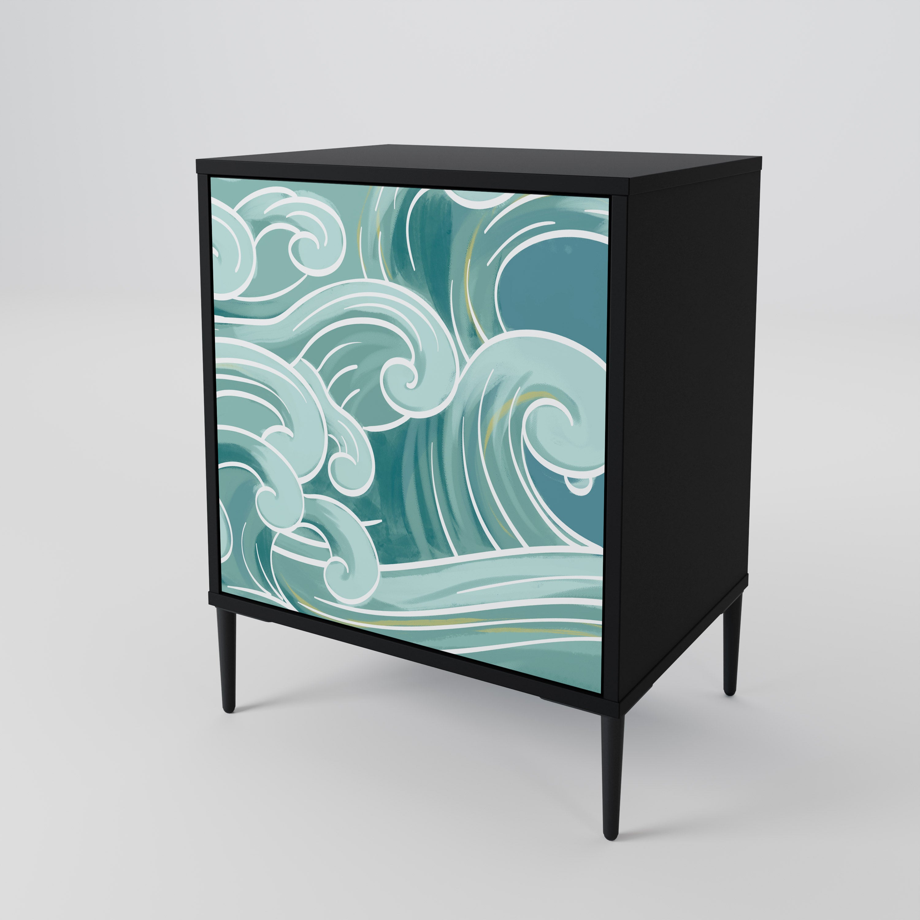 ASIAN SWAY 1-Door Sideboard
