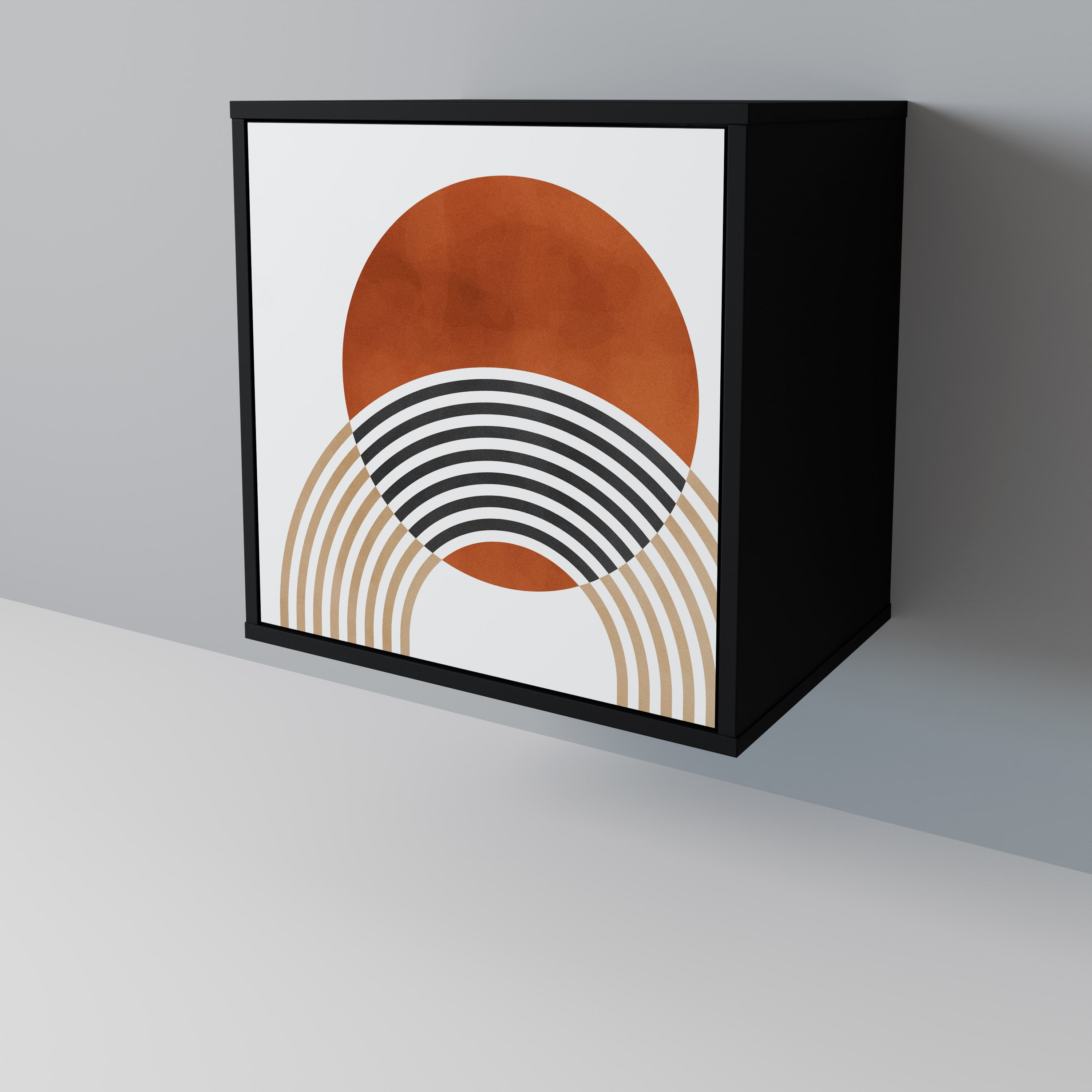 CIRCLE RHYTM 1-Door Sideboard