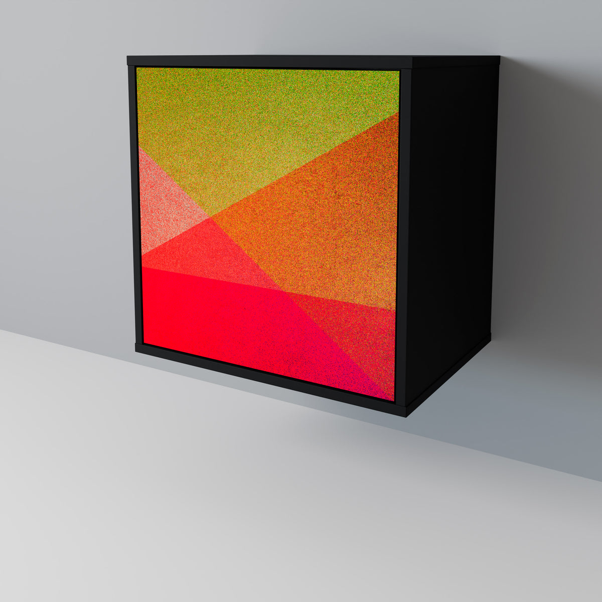 VIVID GEOMETRY Jednodveřová komoda