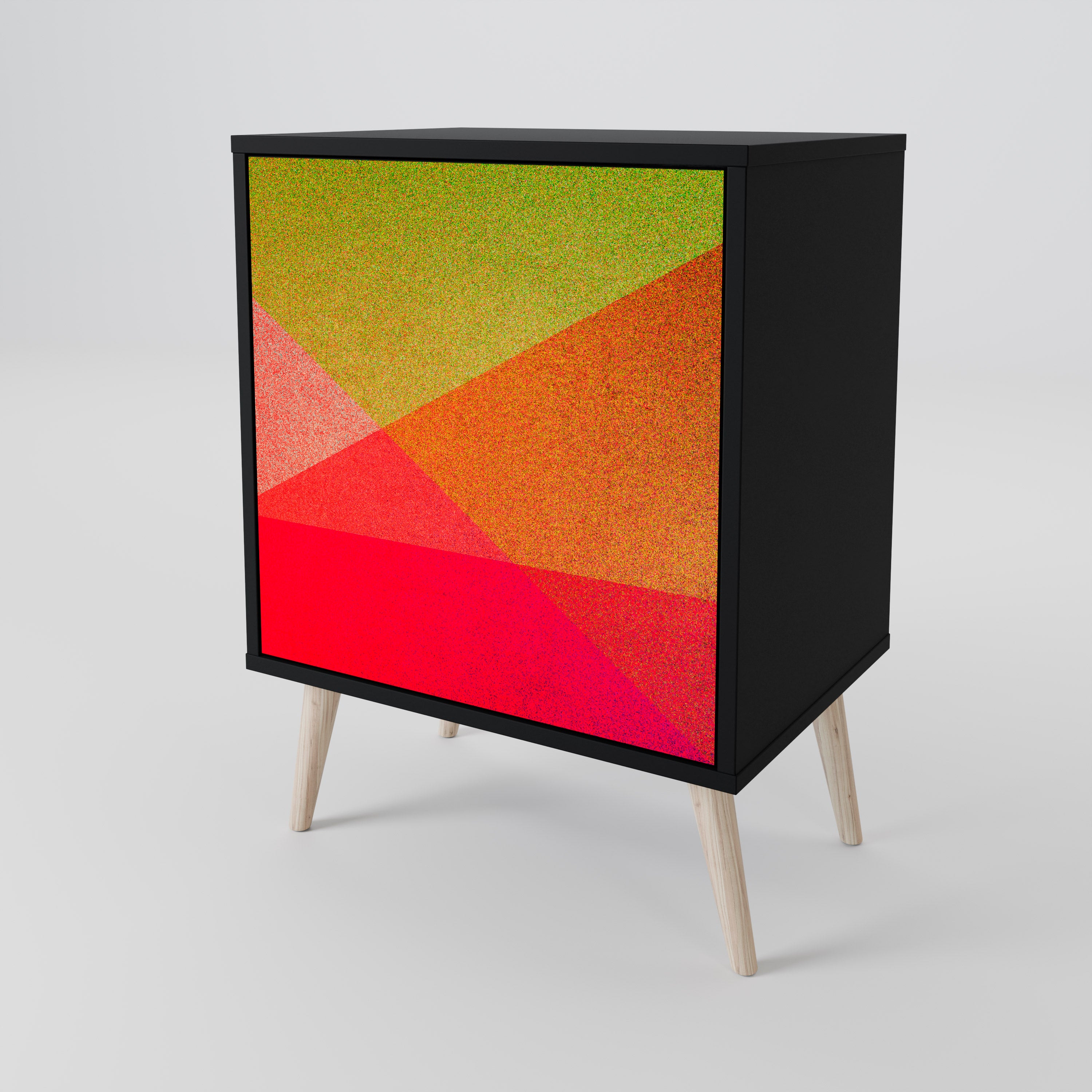 VIVID GEOMETRY 1-Door Sideboard