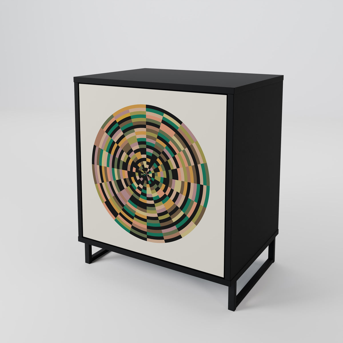 GREEN CIRCLES Jednodveřová komoda