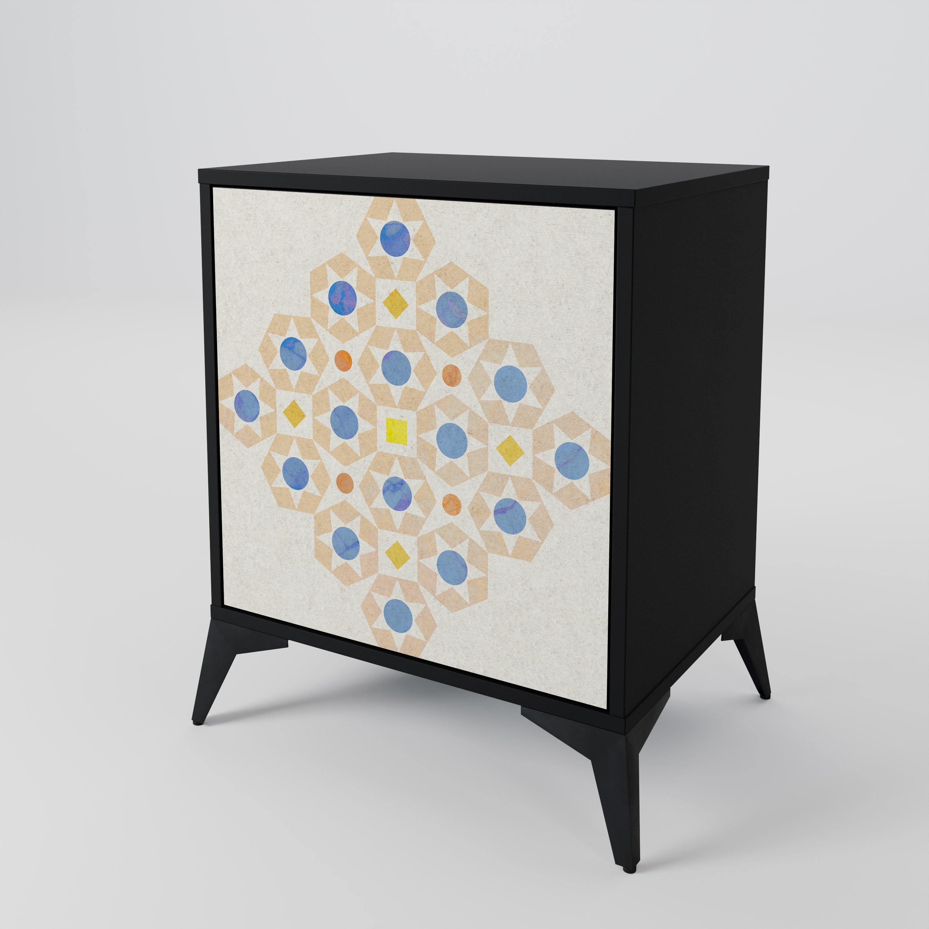 PATTERNED PRISM 1-Door Sideboard