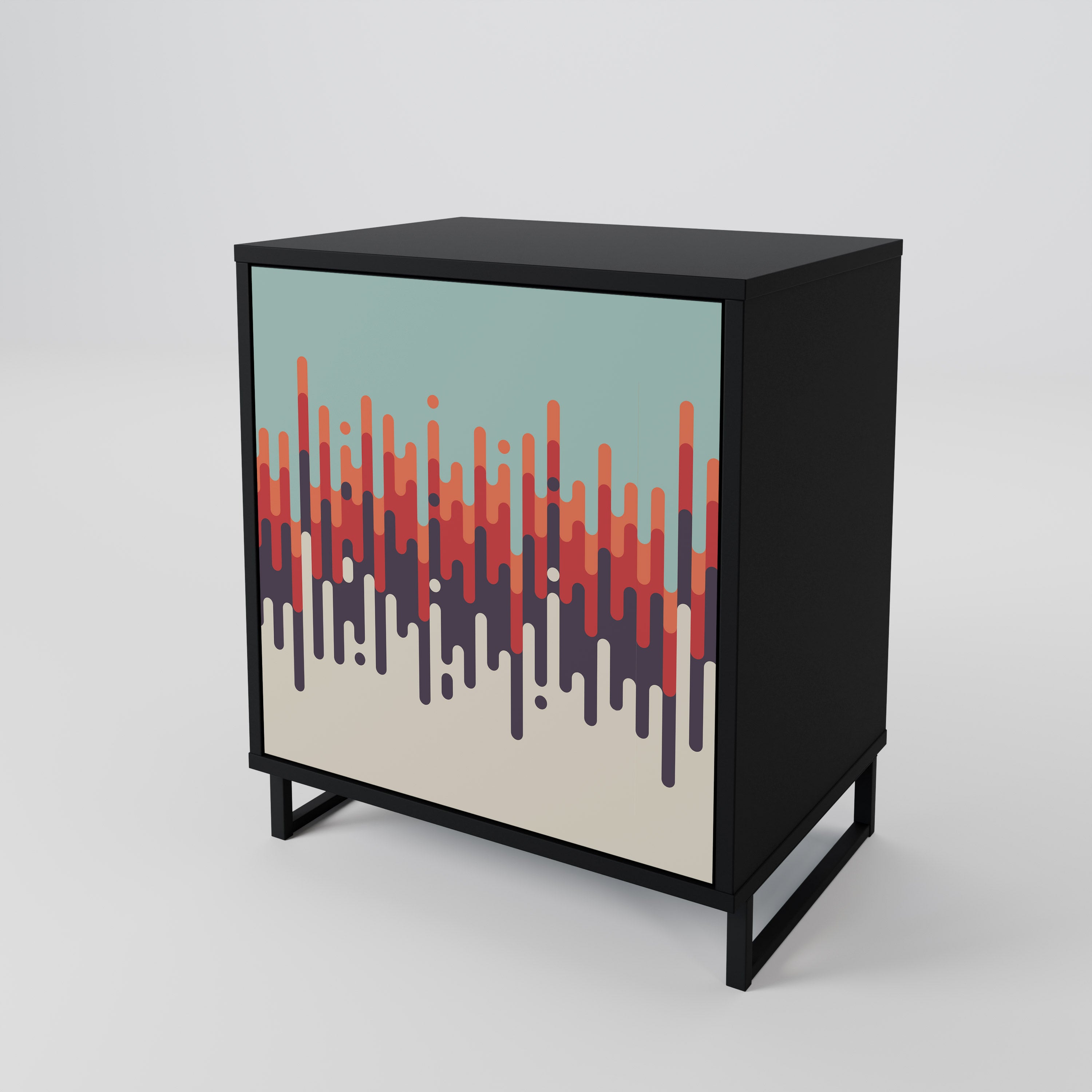 CHROMA CONTOURS 1-Door Sideboard
