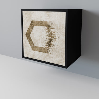 HEXAGONAL SHAPES Jednodveřová komoda