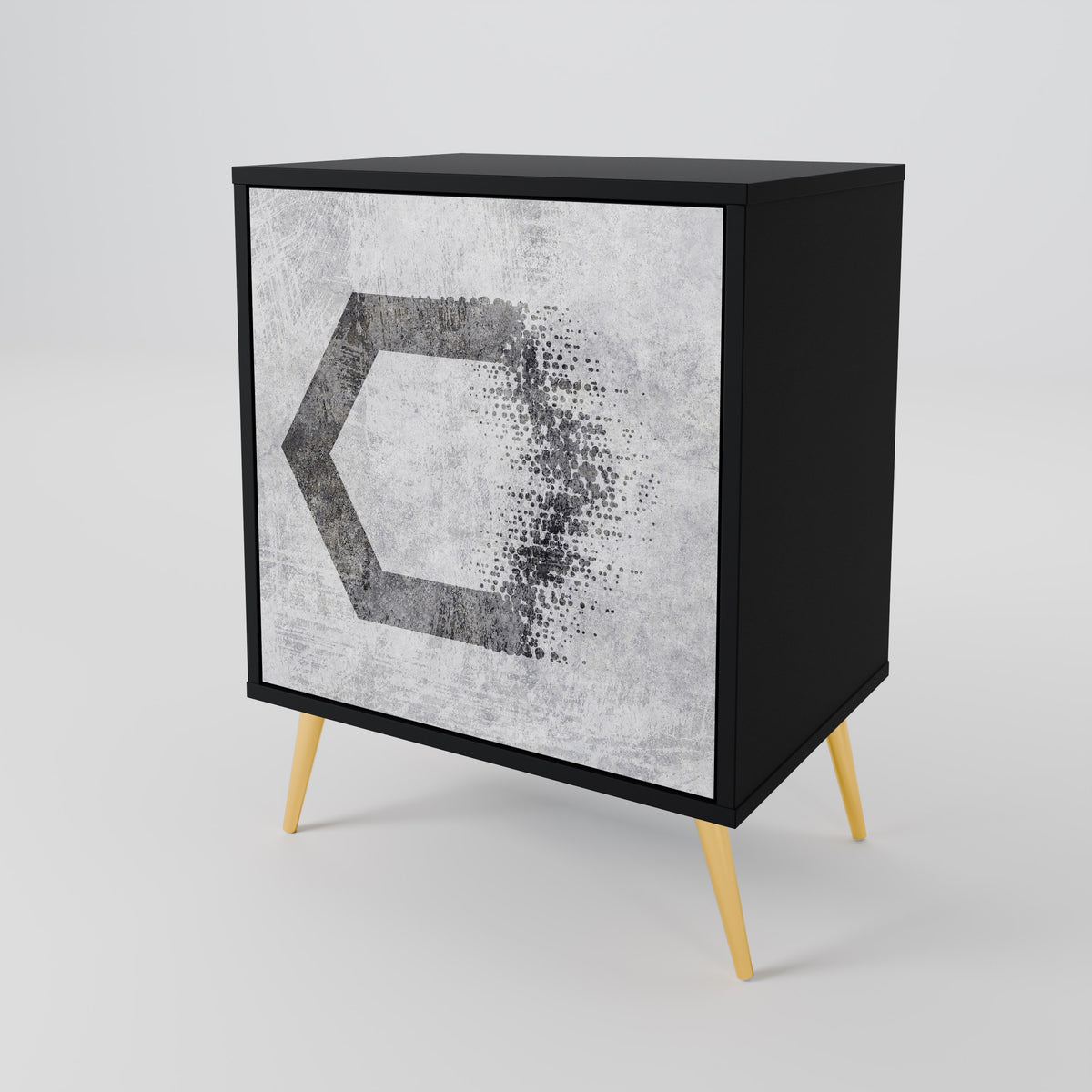 HEXAGONAL FIGURES Jednodveřová komoda