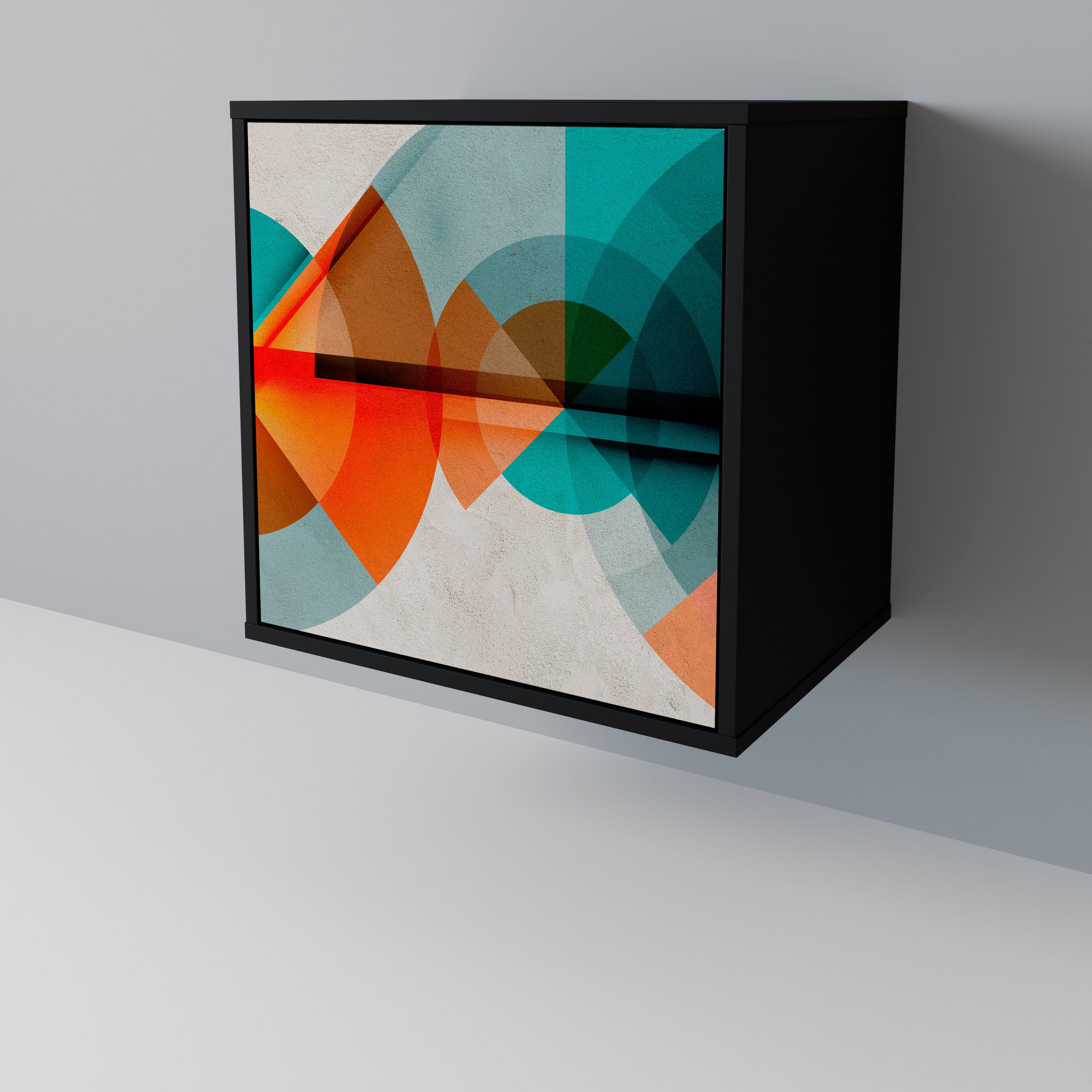 CIRCULAR RHAPSODY 1-Door Sideboard