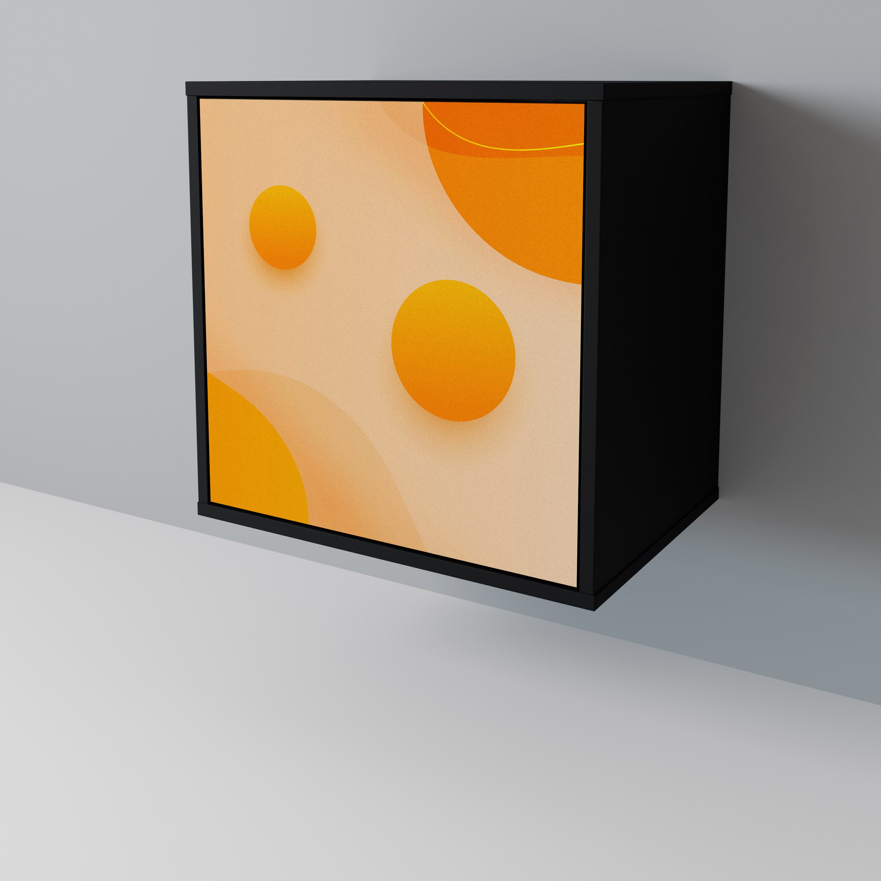 ORANGE ARRANGEMENT 1-Door Sideboard