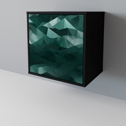 POLYGONAL FLOATING Jednodveřová komoda
