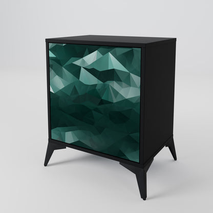 POLYGONAL FLOATING Jednodveřová komoda