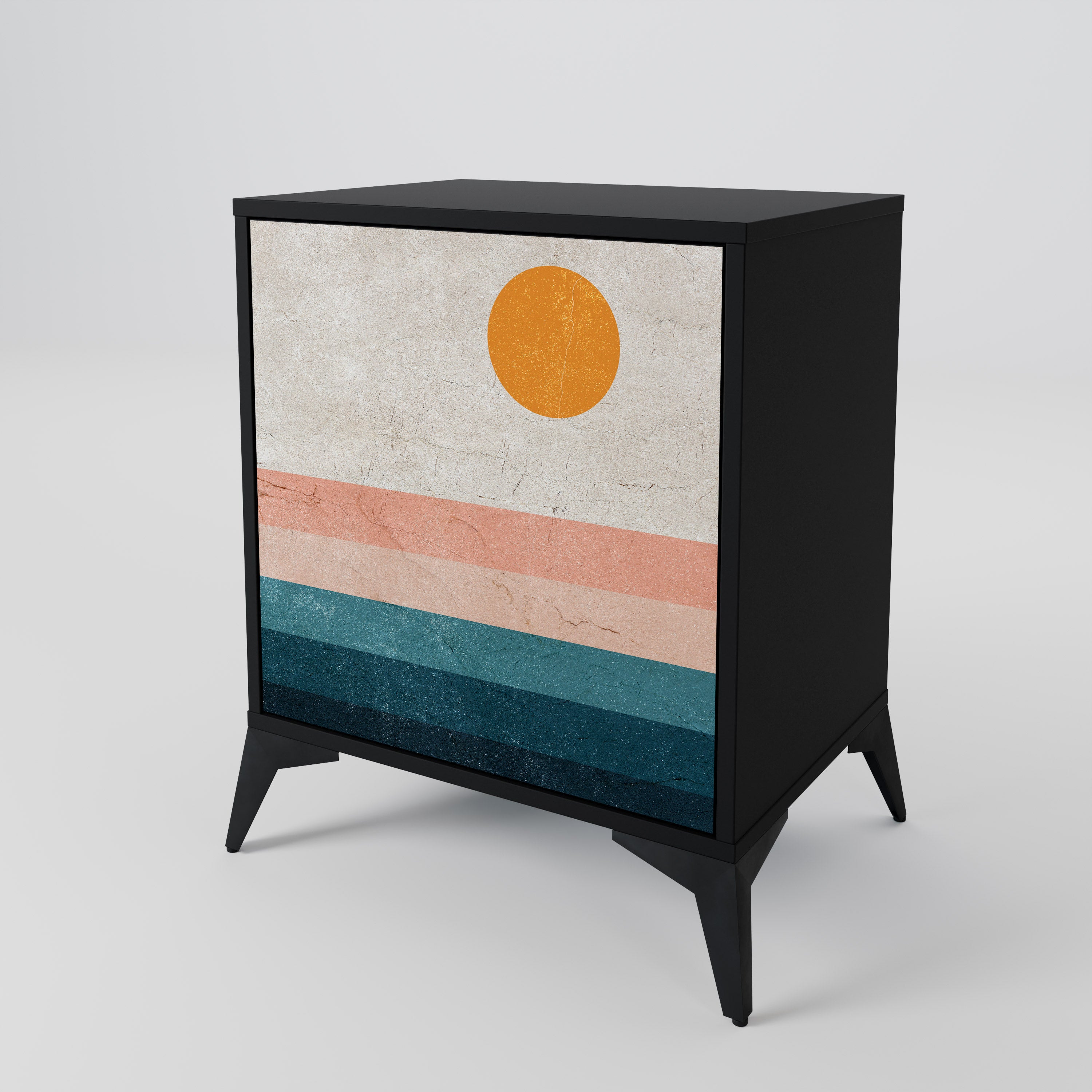 TWO HALVES 1-Door Sideboard