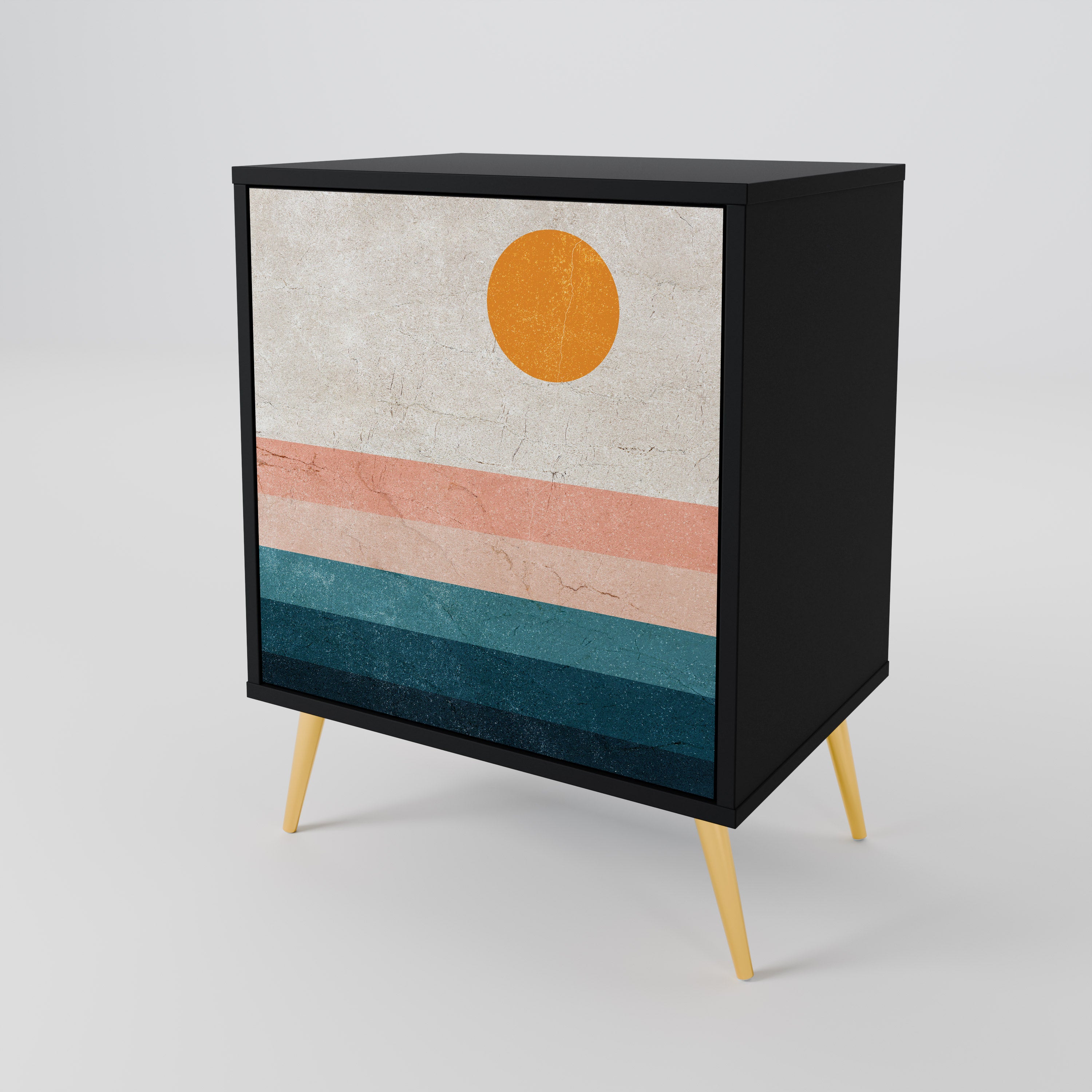 TWO HALVES 1-Door Sideboard