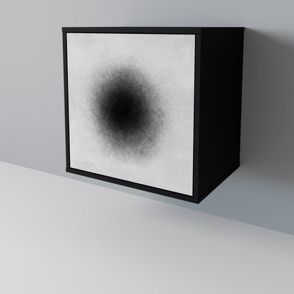 BLACK HOLE Jednodveřová komoda
