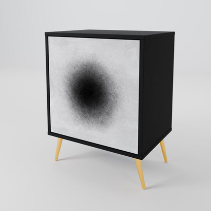 BLACK HOLE Jednodveřová komoda