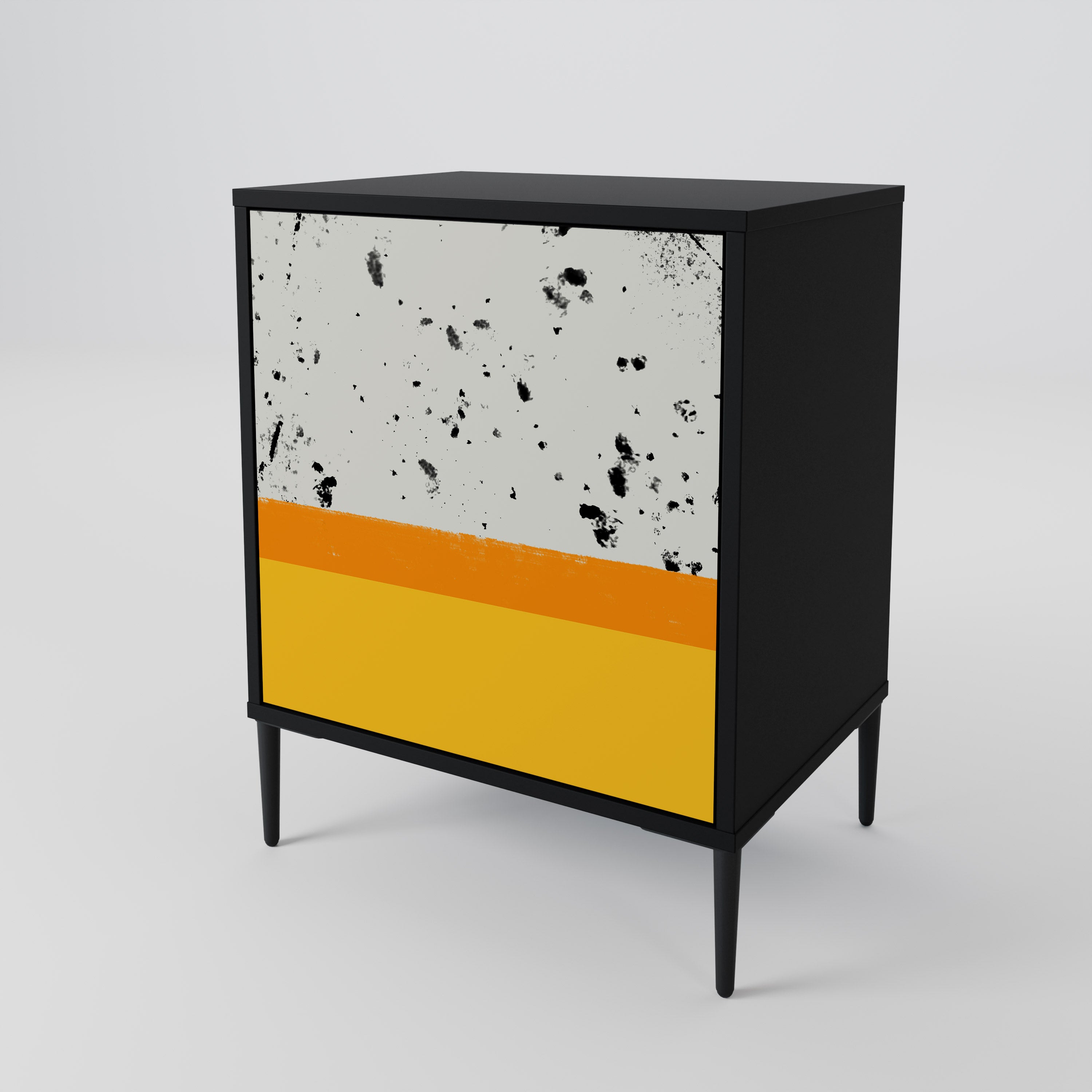 DYED BY ORANGE 1-Door Sideboard