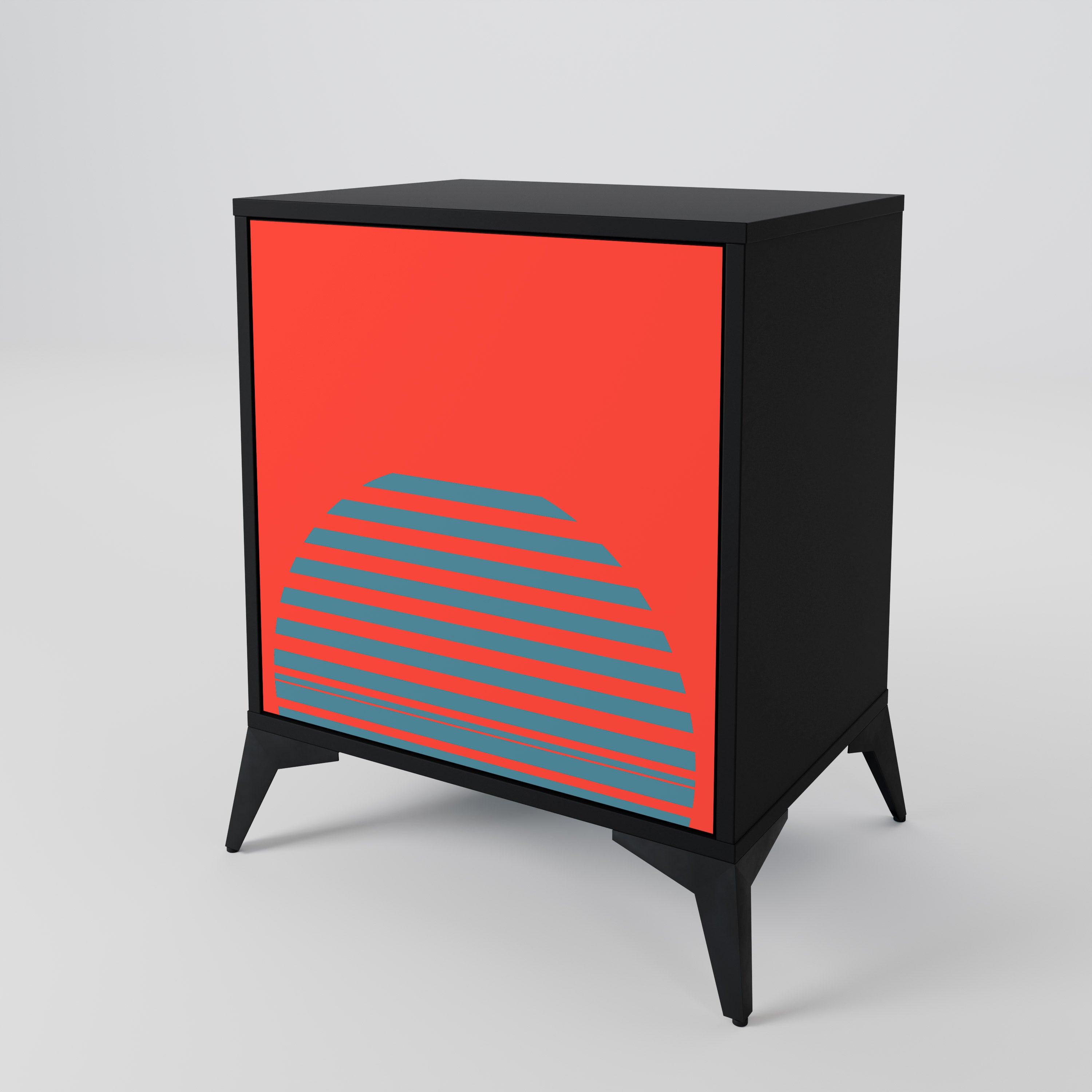 RISING GEOMETRY STARS 1-Door Sideboard