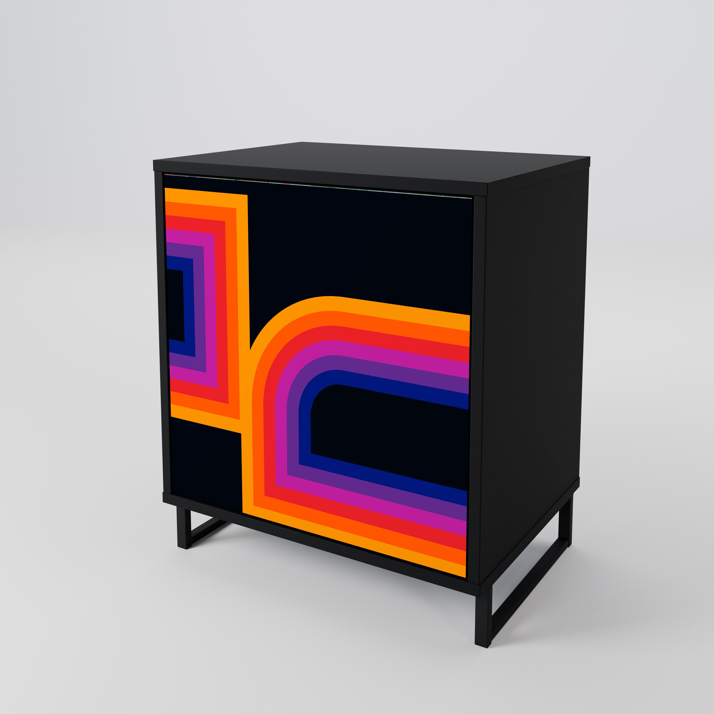 BLINDED BY THE LIGHTS 1-Door Sideboard