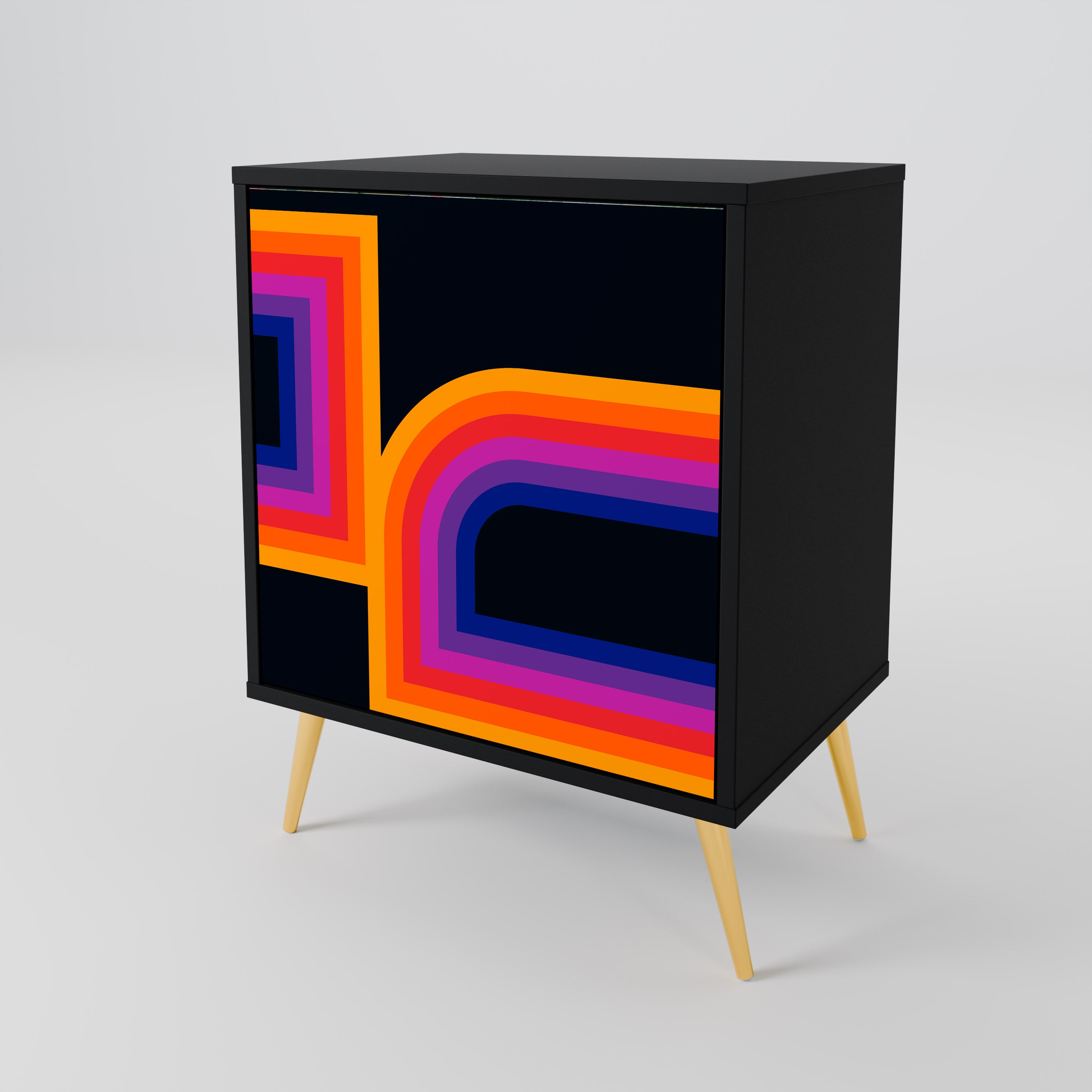 BLINDED BY THE LIGHTS 1-Door Sideboard