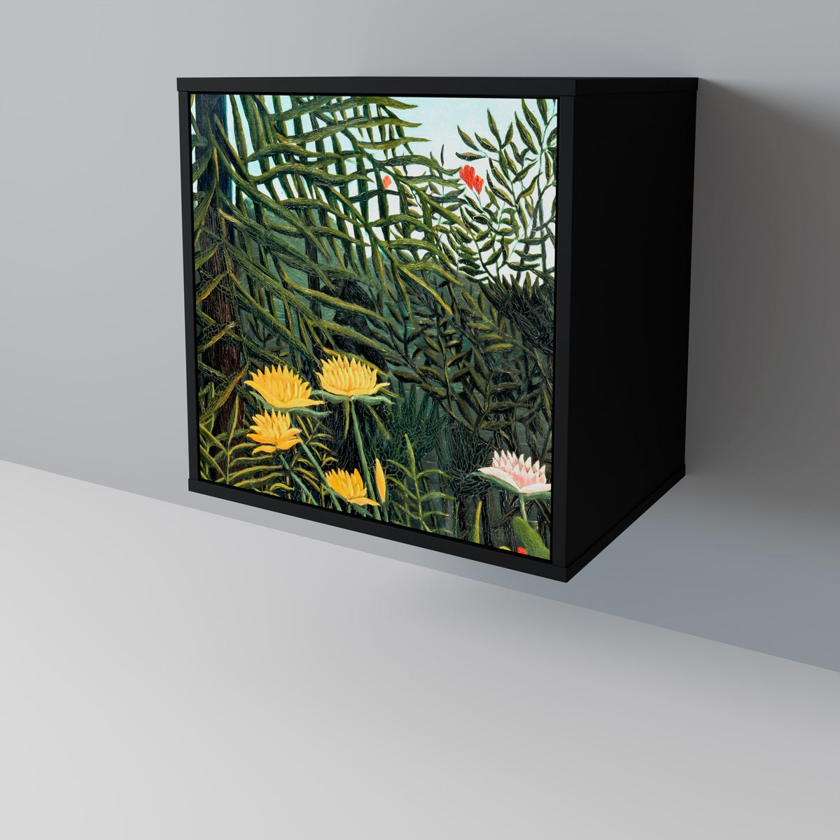 VIRGIN FOREST WITH SUNSET Jednodveřová komoda