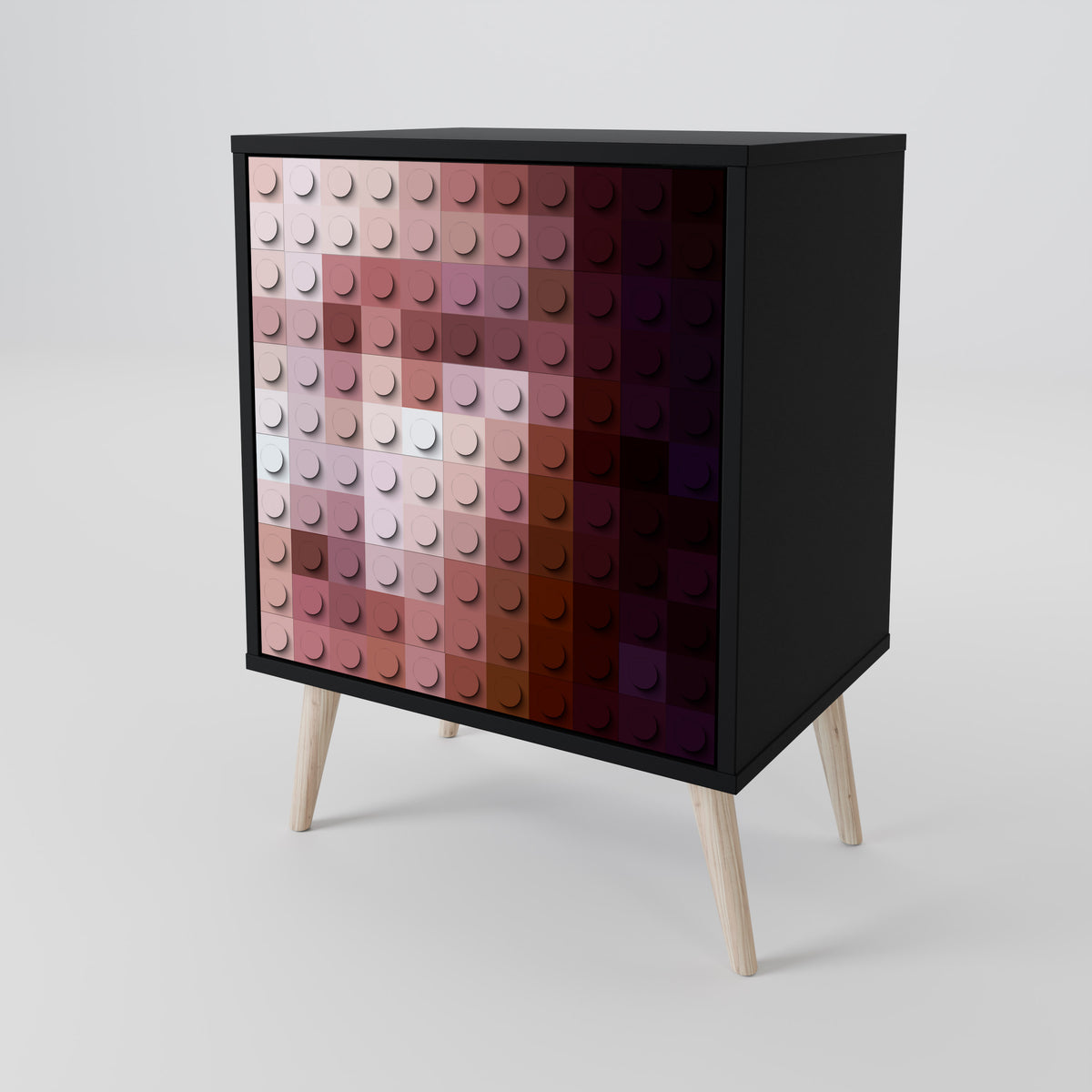 CONSTRUCTIVE ART Jednodveřová komoda