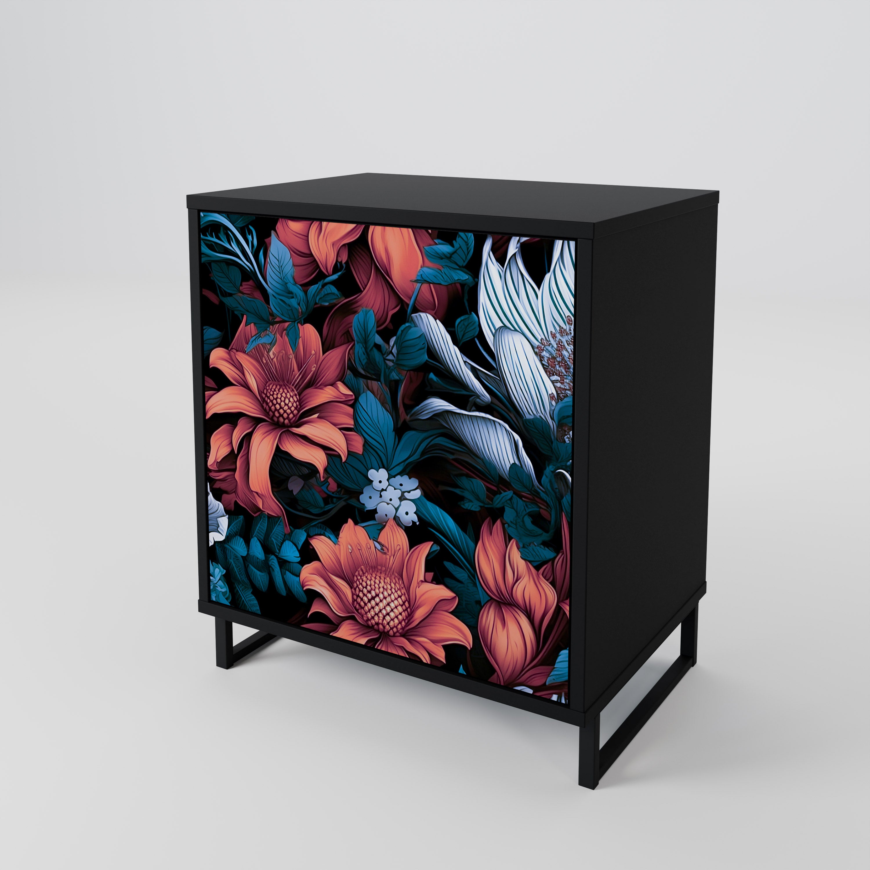 ETHEREAL BLOSSOMS 1-Door Sideboard
