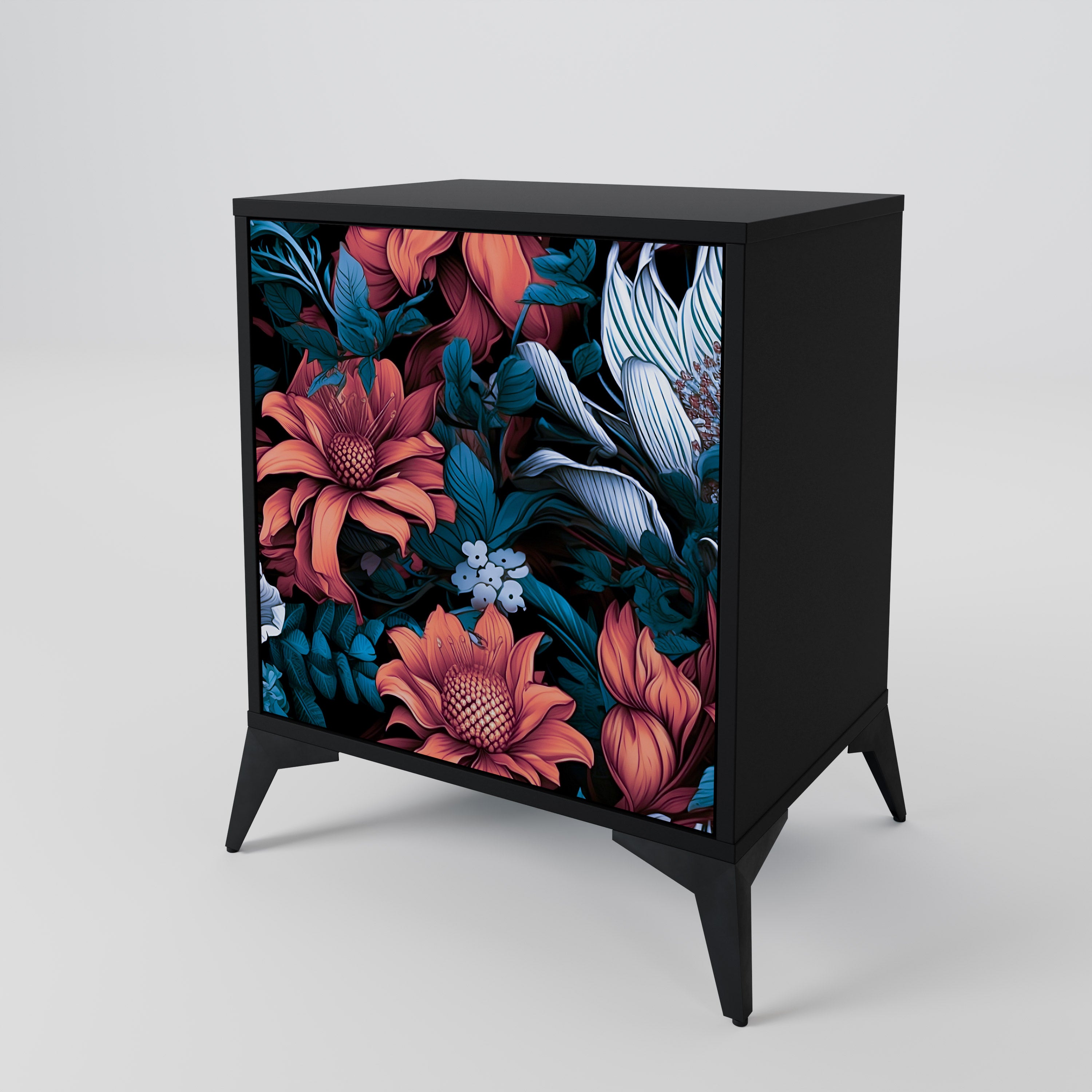 ETHEREAL BLOSSOMS 1-Door Sideboard