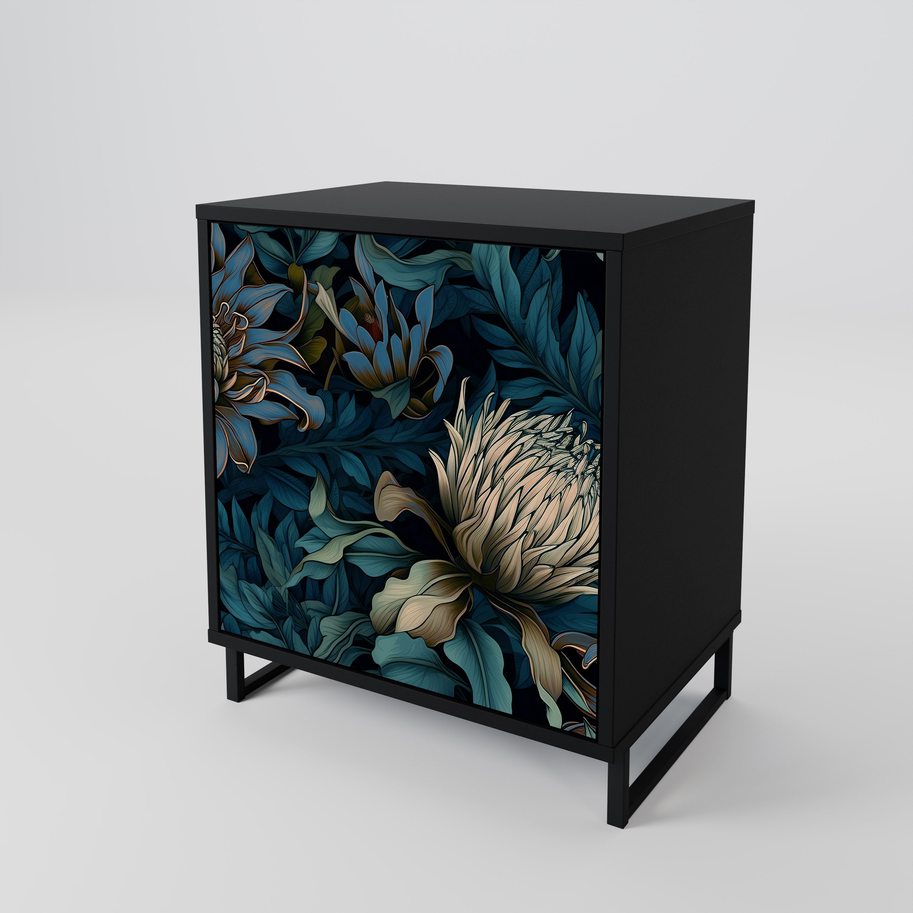 TWILIGHT BLOOM 1-Door Sideboard