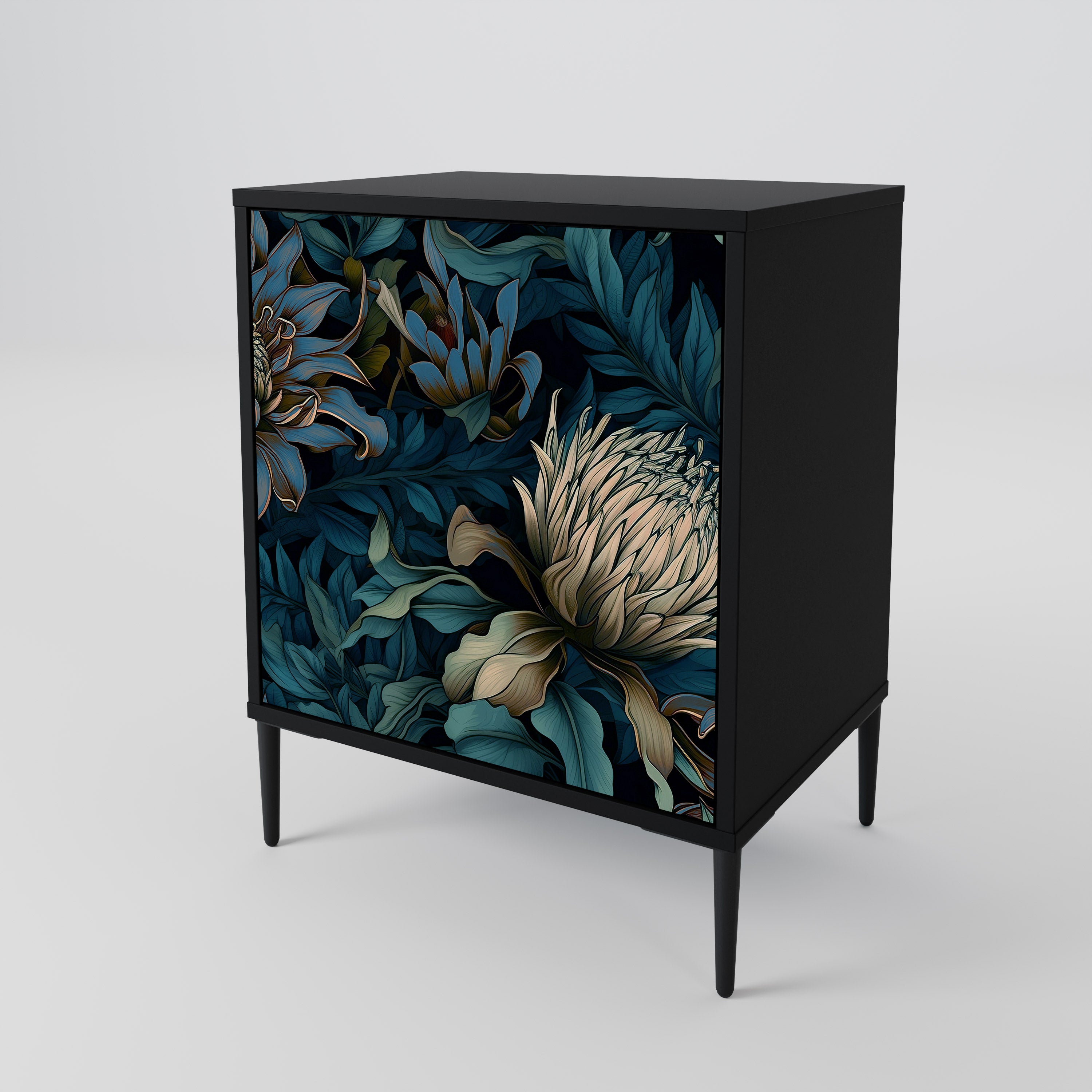 TWILIGHT BLOOM 1-Door Sideboard