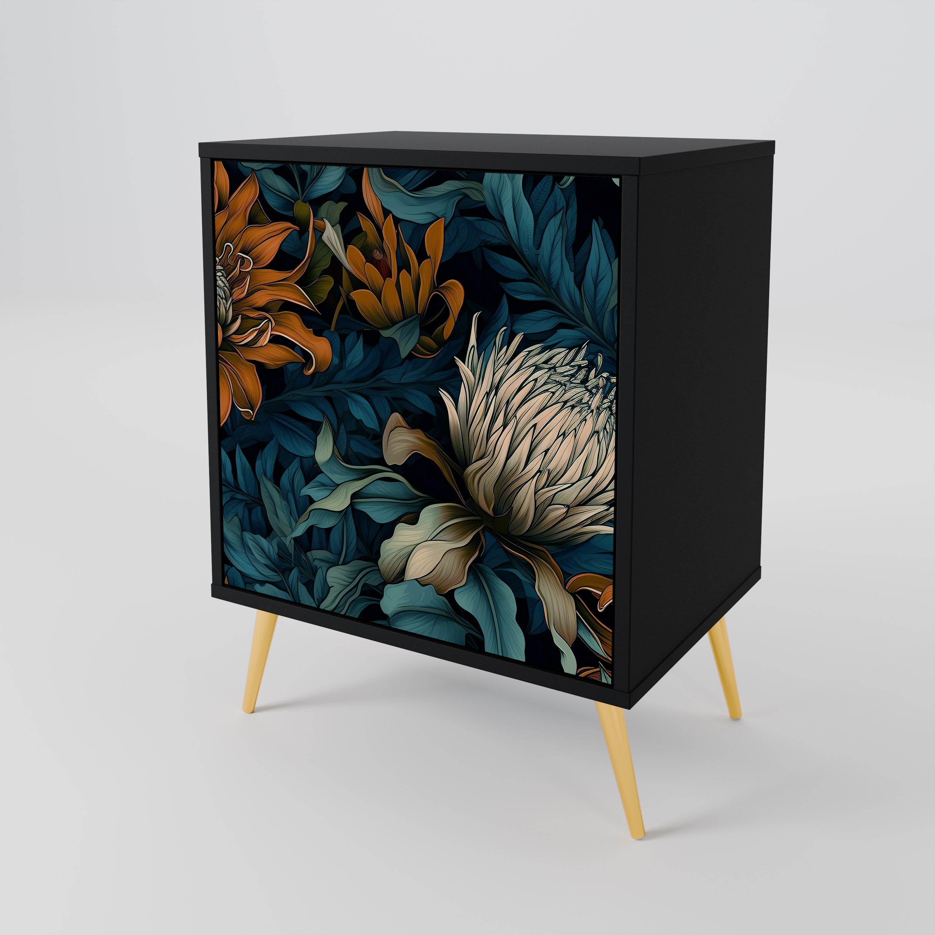 MORNING BLOOM 1-Door Sideboard