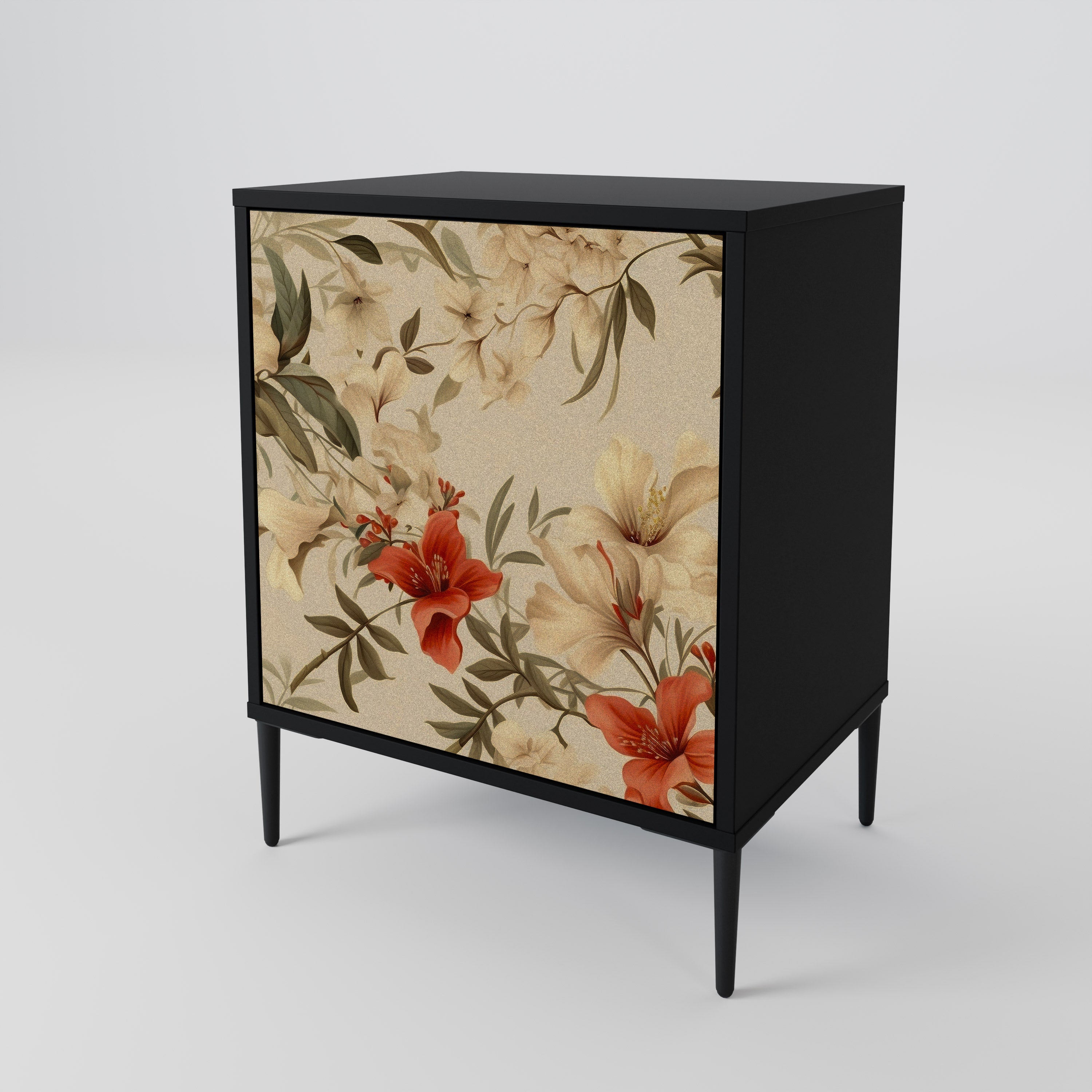 BLOOMING HARMONY 1-Door Sideboard