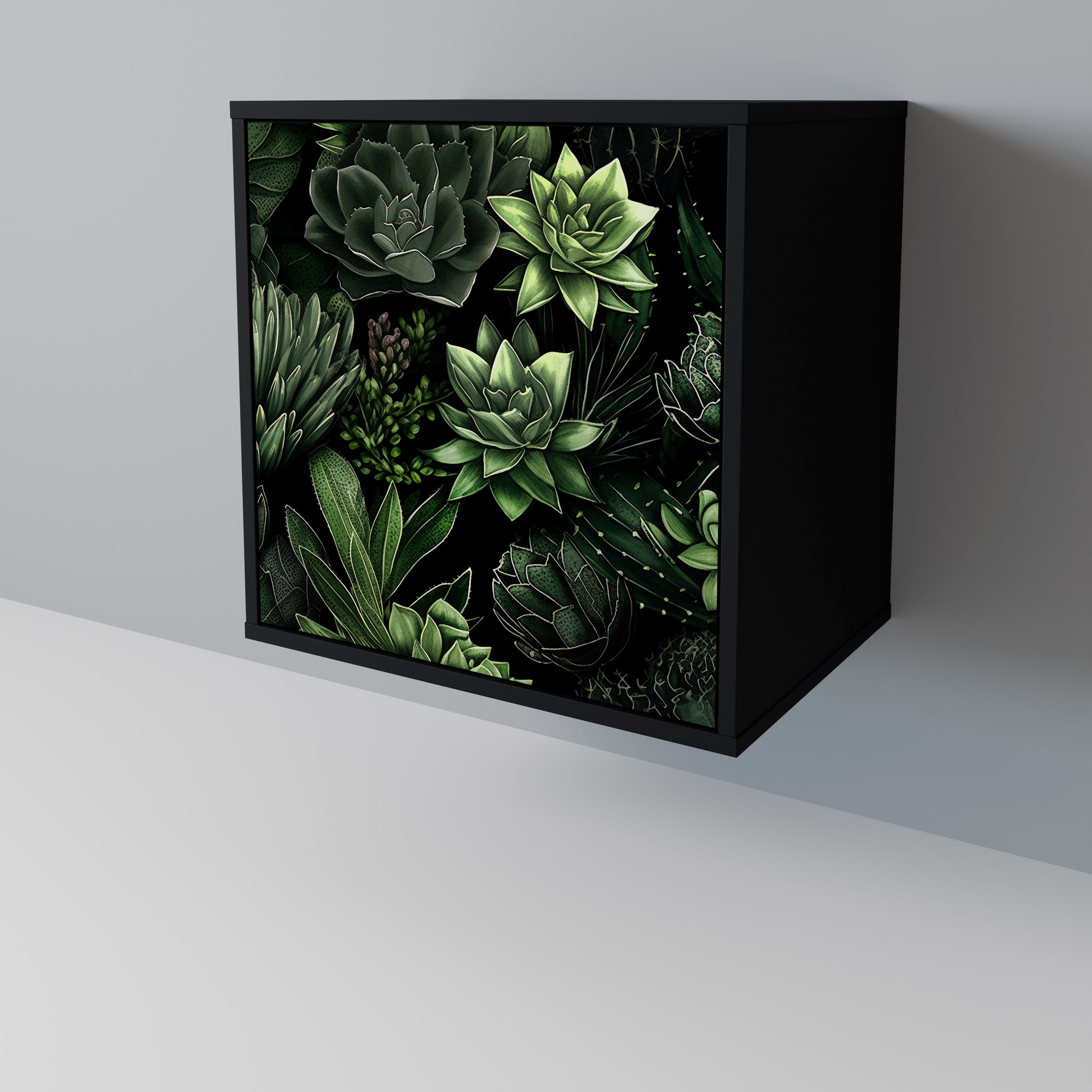SUCCULENT JUNGLE 1-Door Sideboard