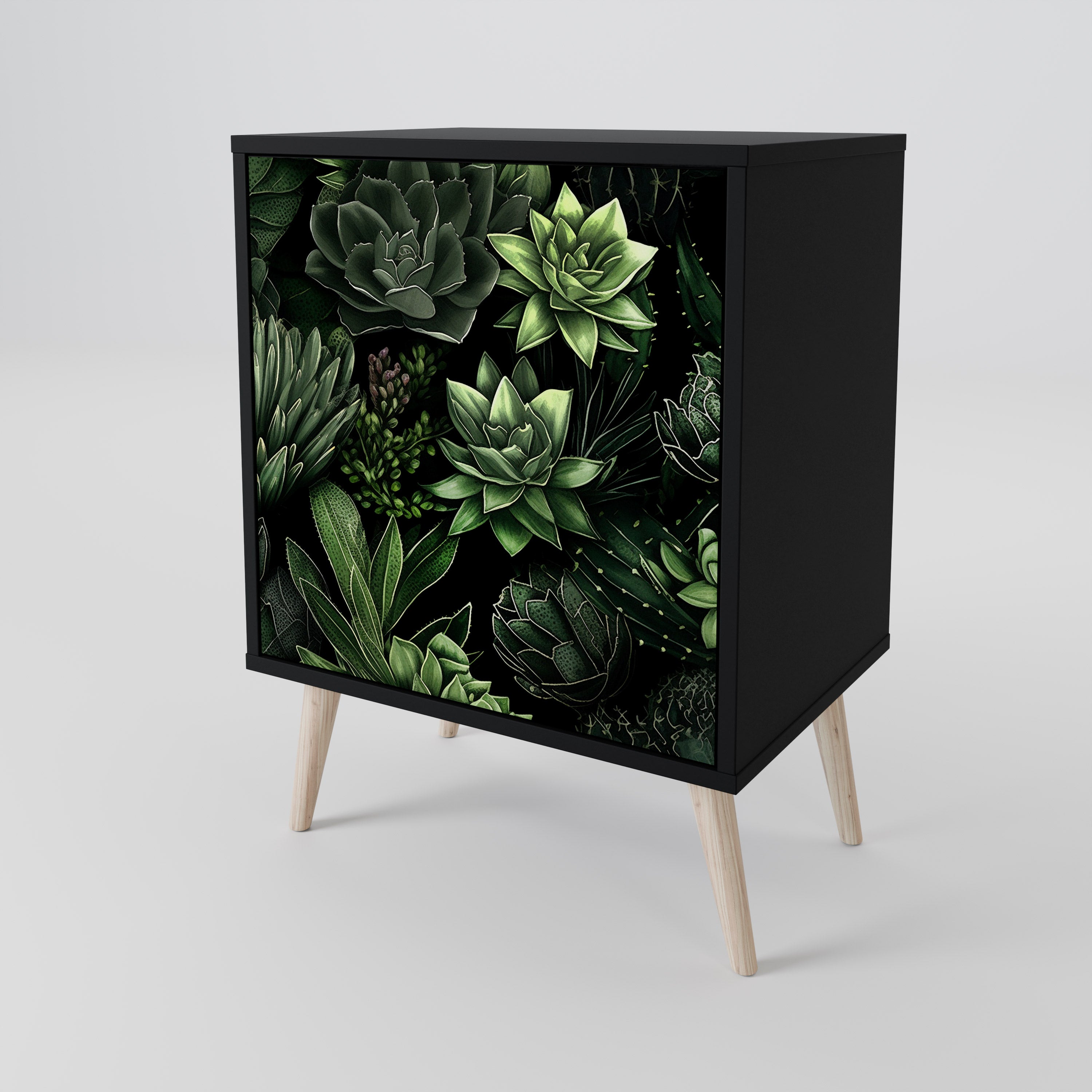 SUCCULENT JUNGLE 1-Door Sideboard