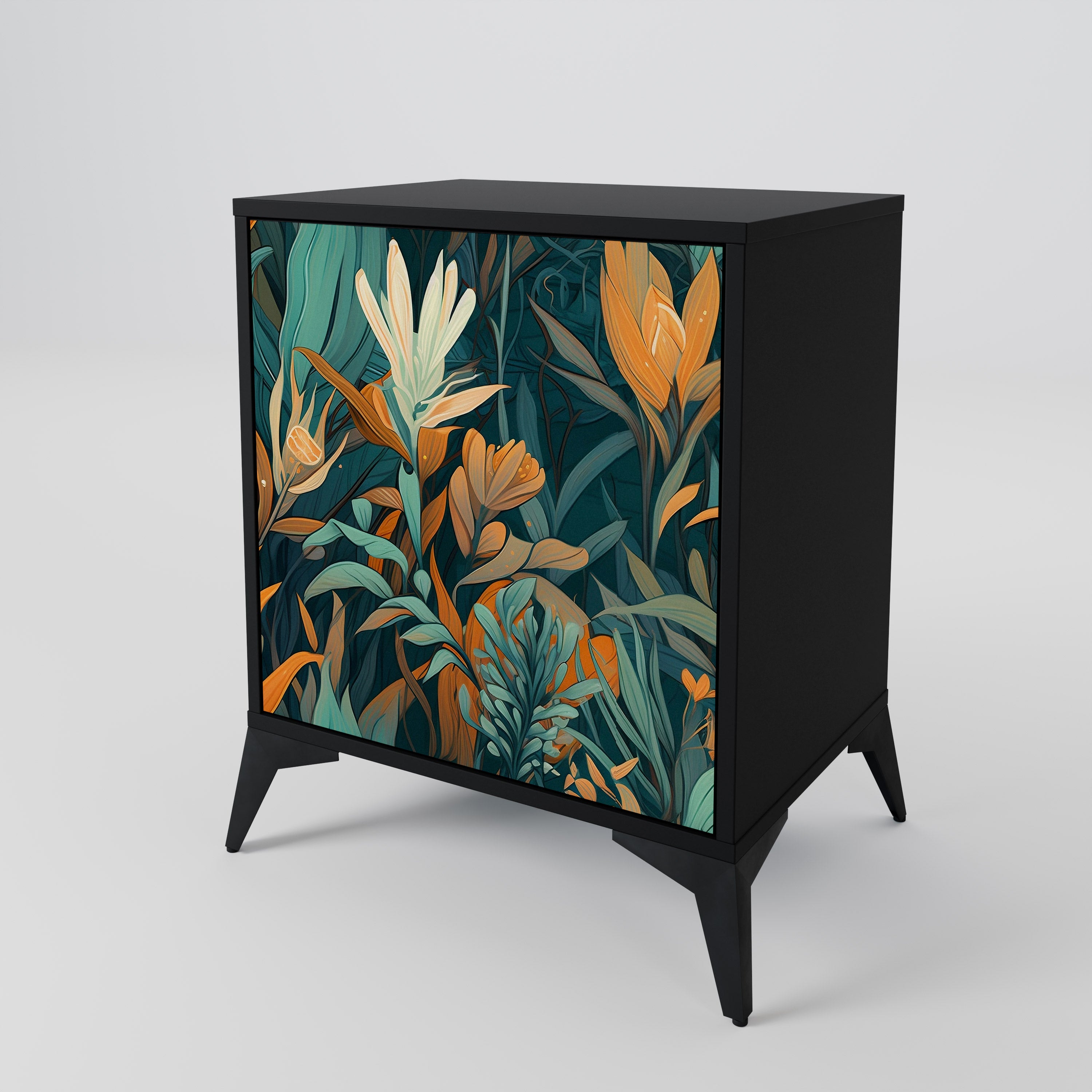FLORAL SERENITY 1-Door Sideboard