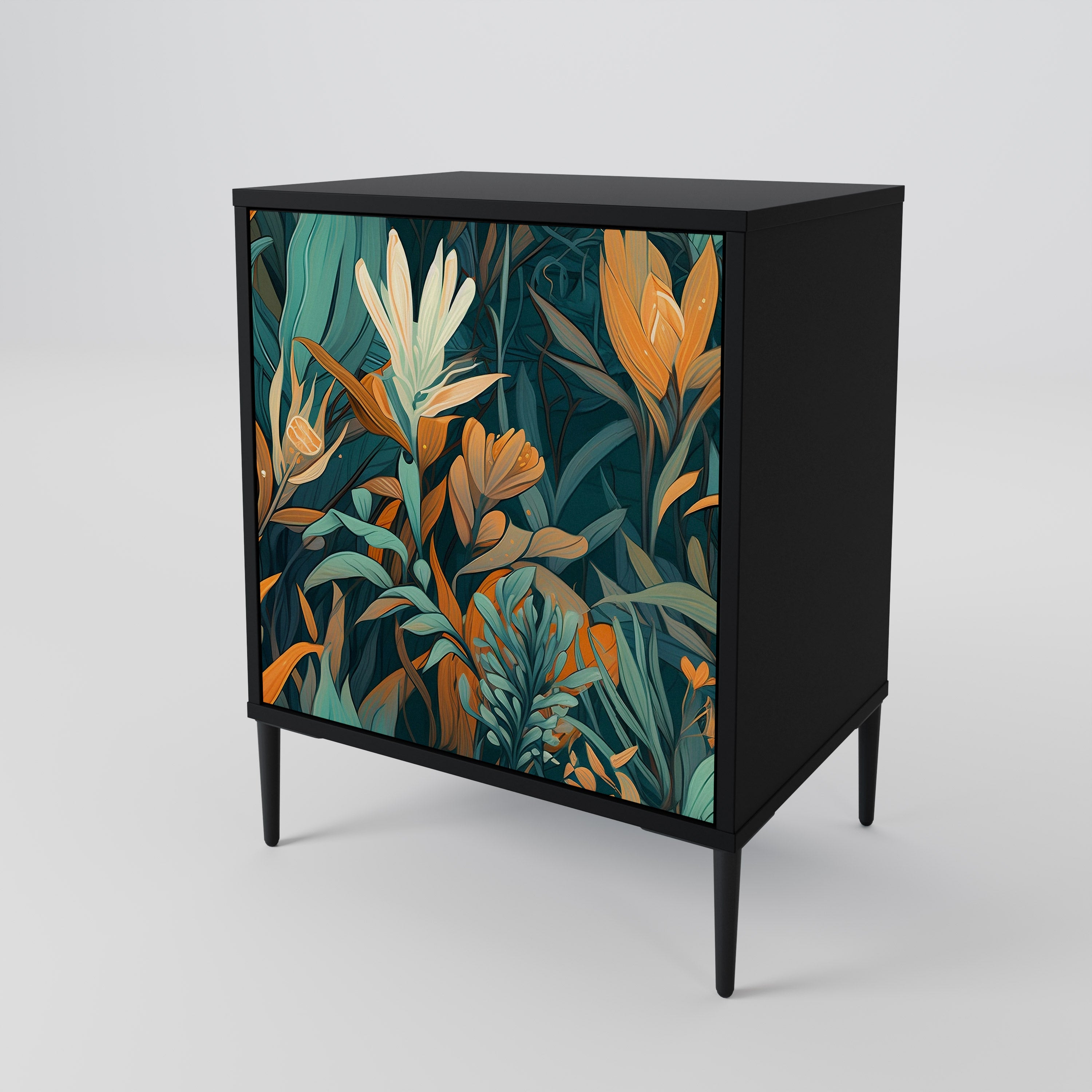 FLORAL SERENITY 1-Door Sideboard