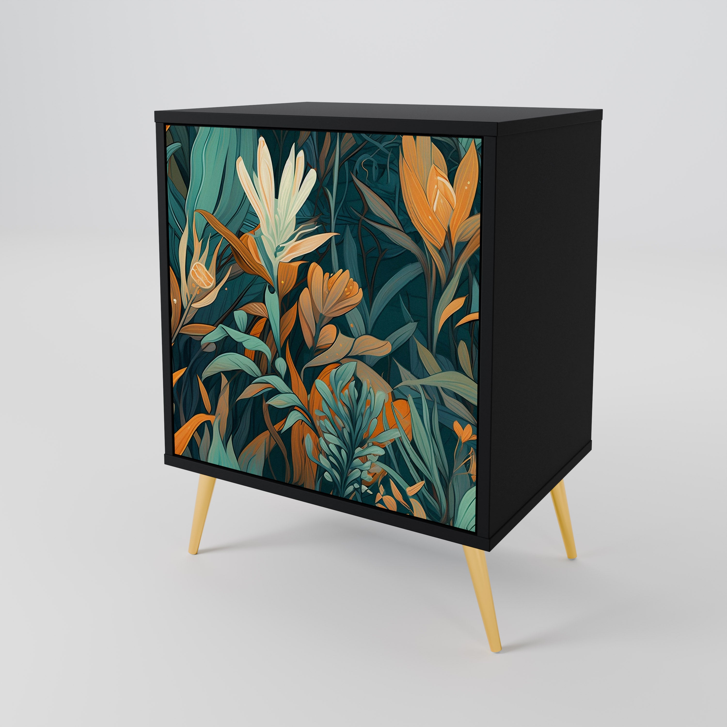 FLORAL SERENITY 1-Door Sideboard