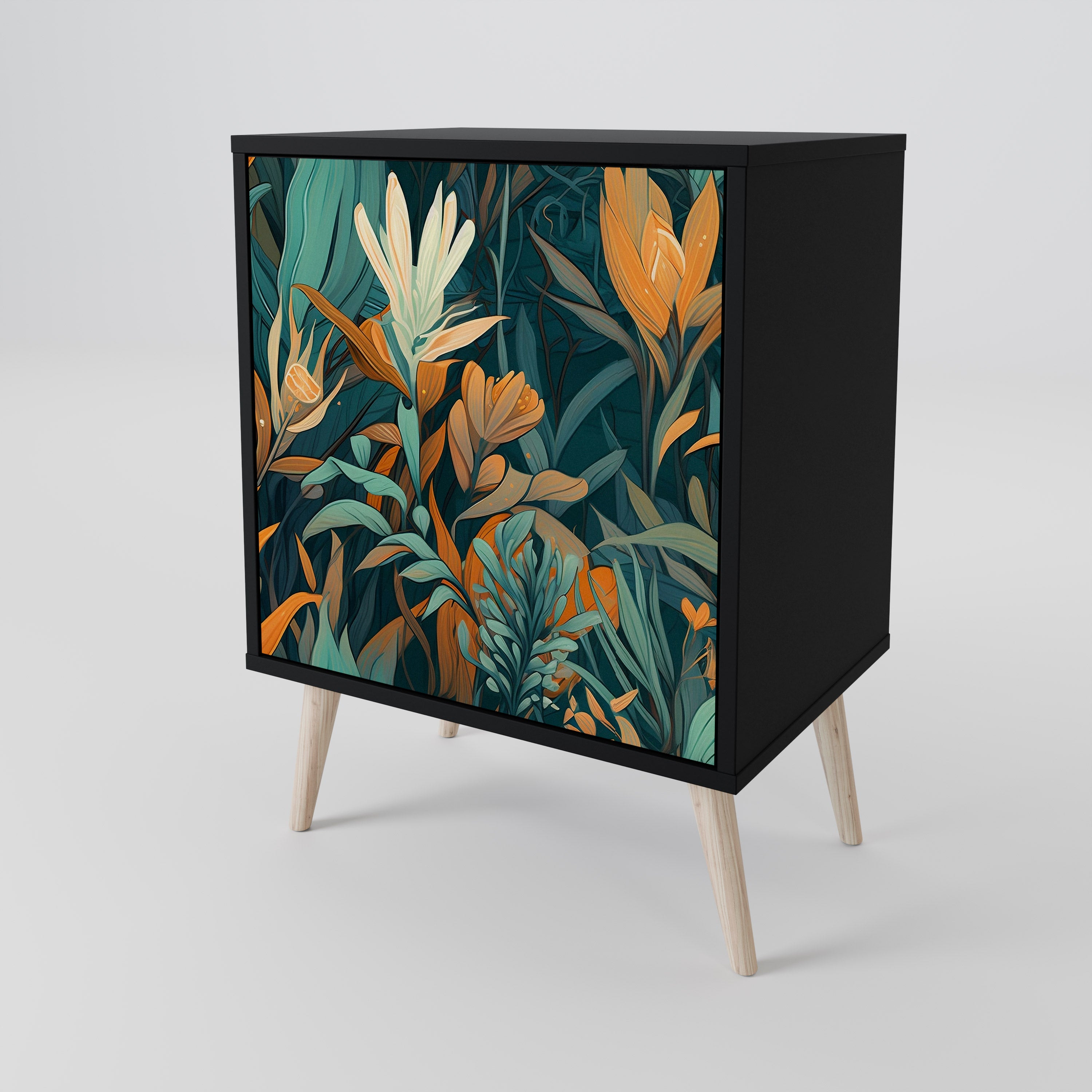FLORAL SERENITY 1-Door Sideboard