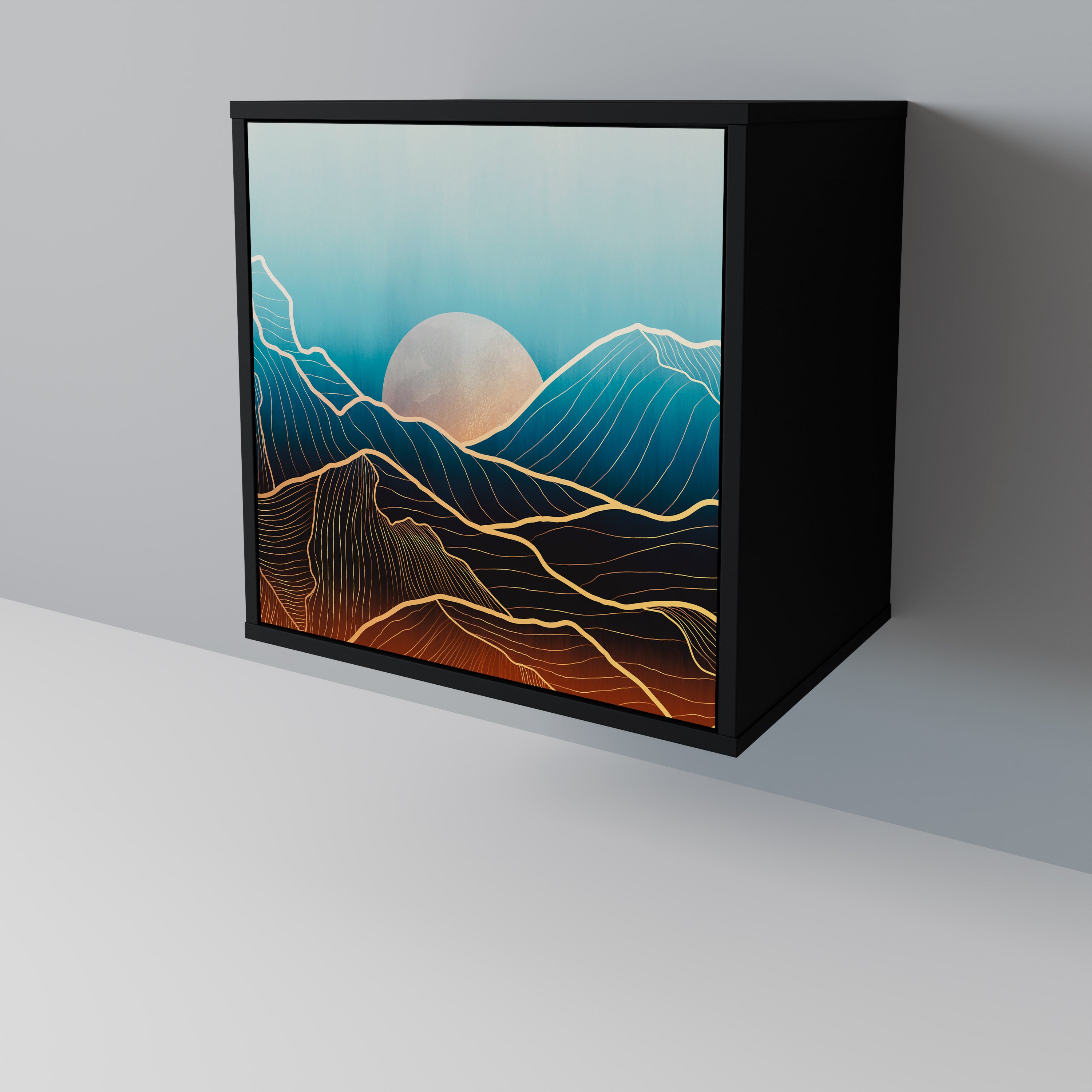 LUNAR SECRETS 1-Door Sideboard